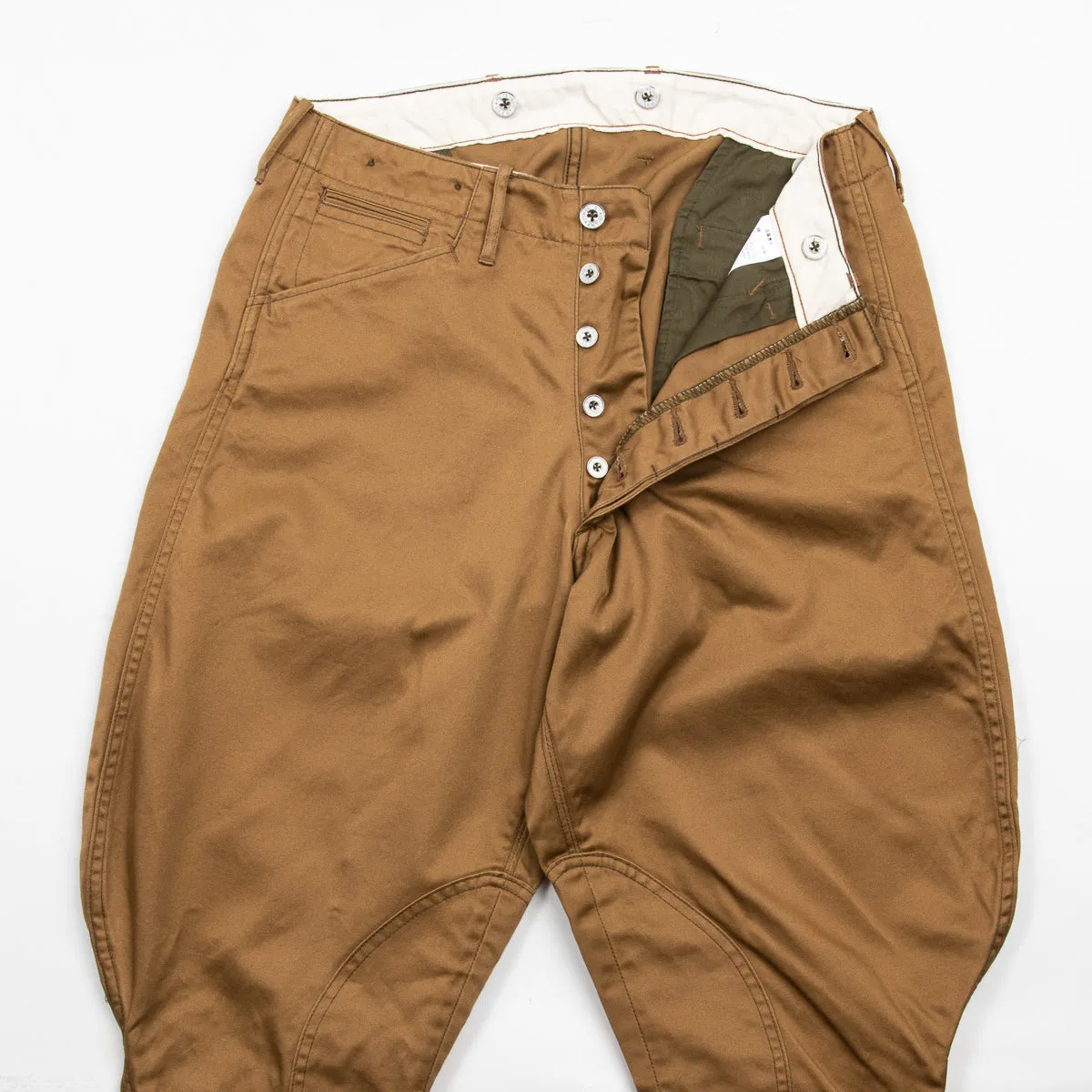 Khaki Chino Sheriff Breeches - Field Beige