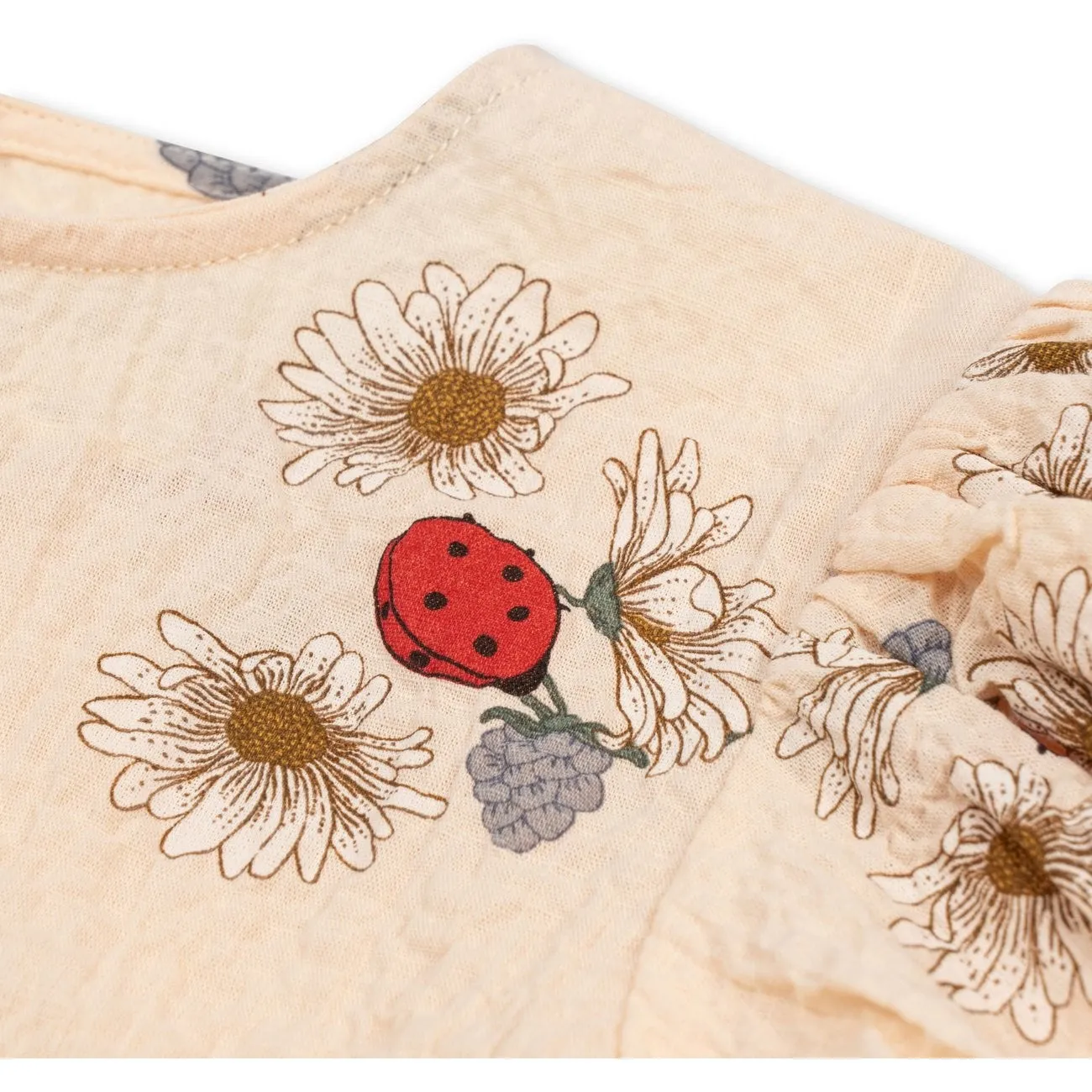 Konges Sløjd Ladybug Vida Puff-sleeves Top