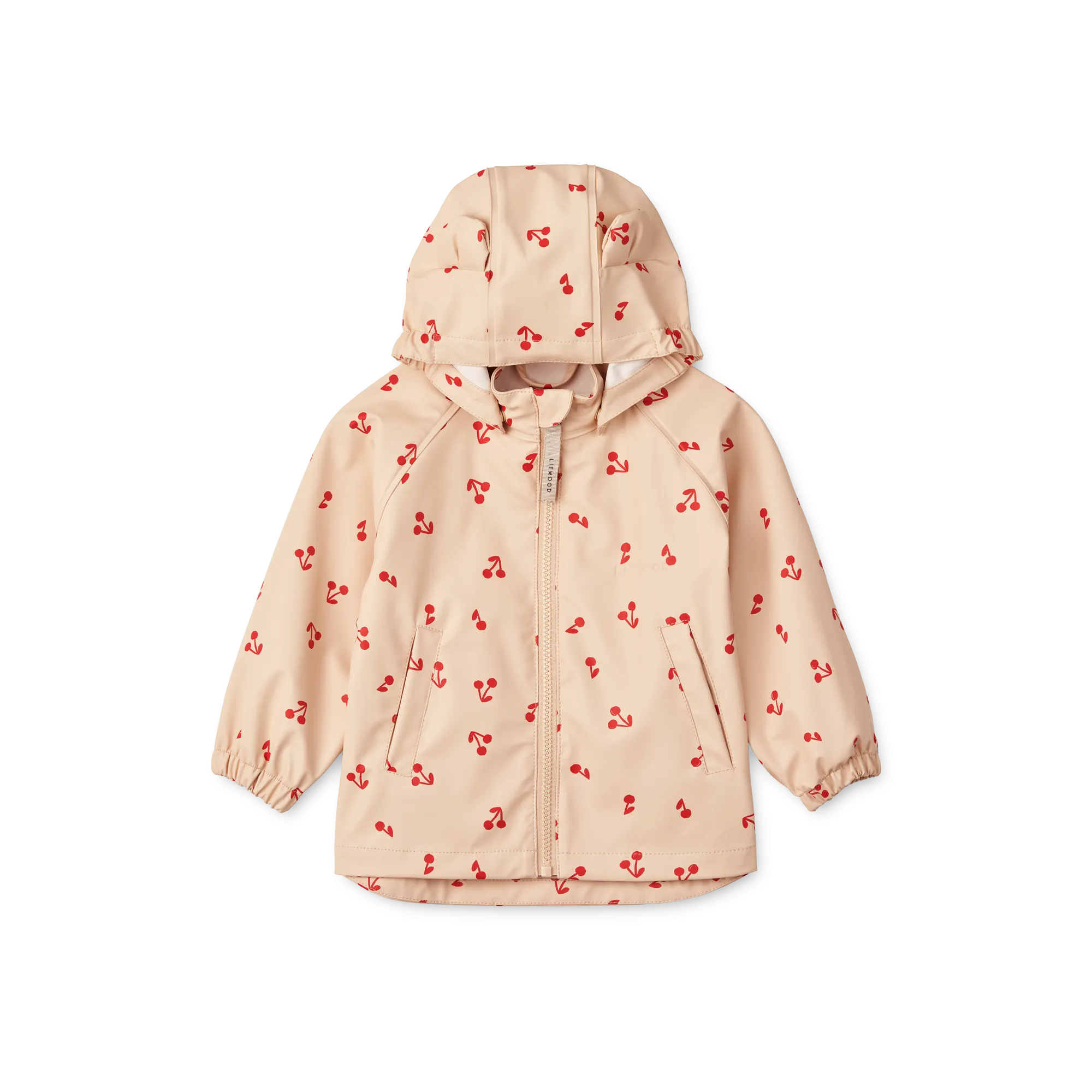 Liewood Melodi Rain Jacket - Cherries / Apple blossom