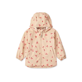 Liewood Melodi Rain Jacket - Cherries / Apple blossom