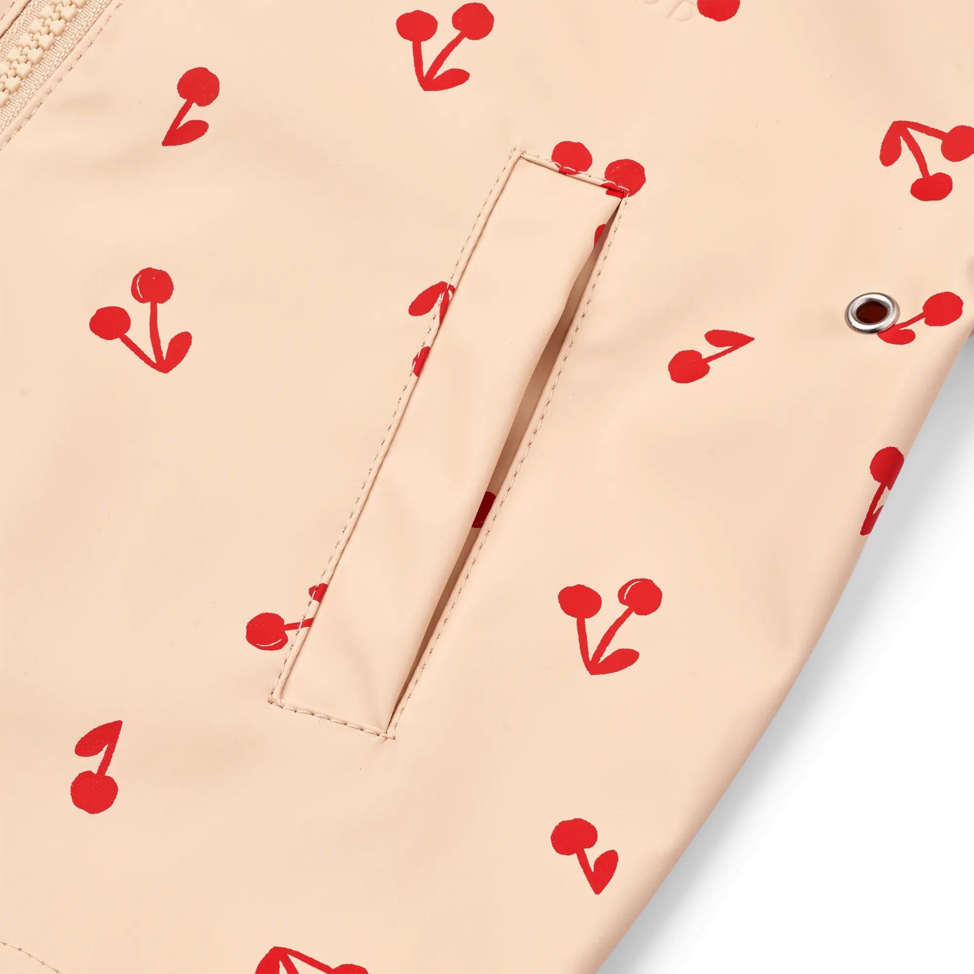 Liewood Melodi Rain Jacket - Cherries / Apple blossom