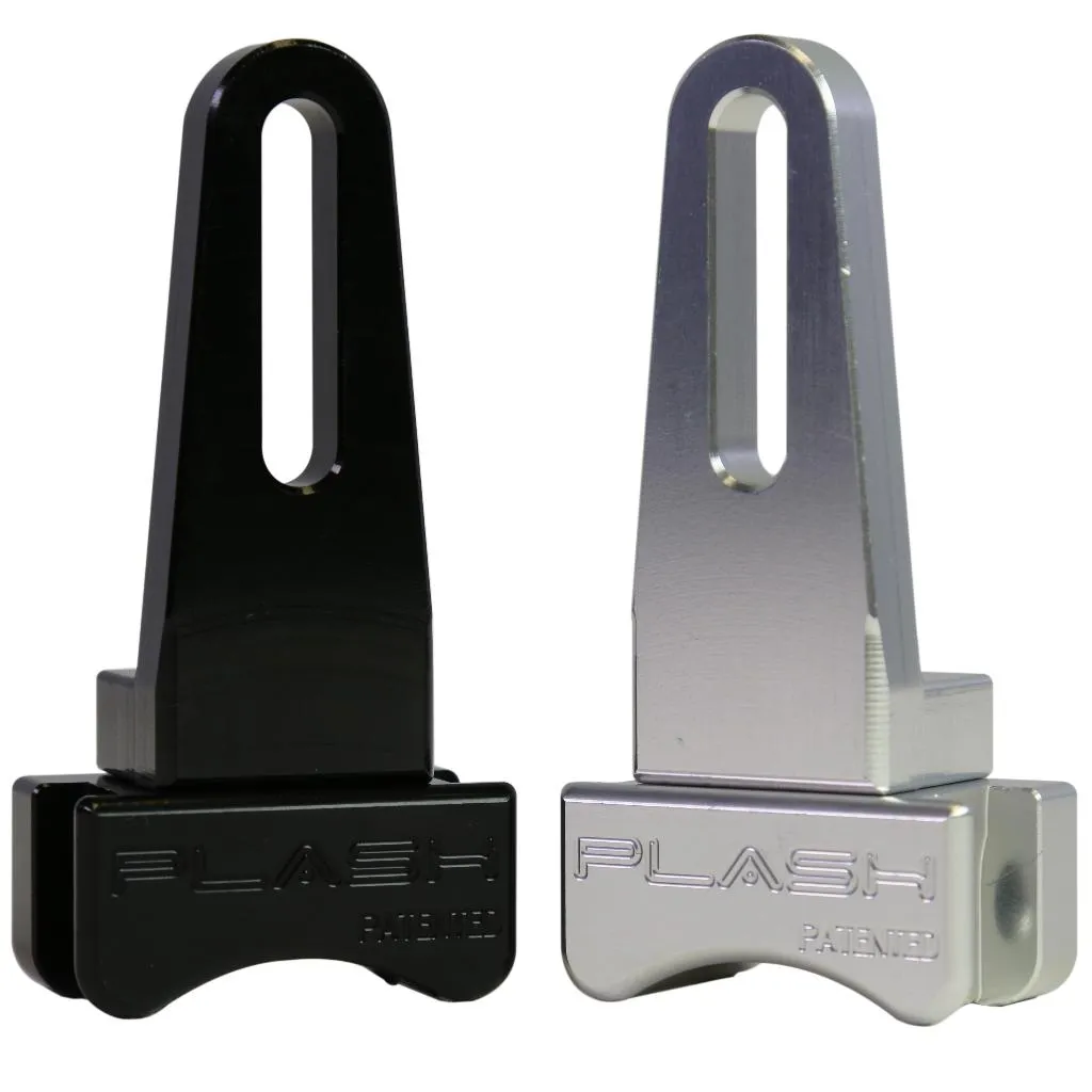 Light Bar Mounts with Clamps - .375"/8mm Slot (PAIR)