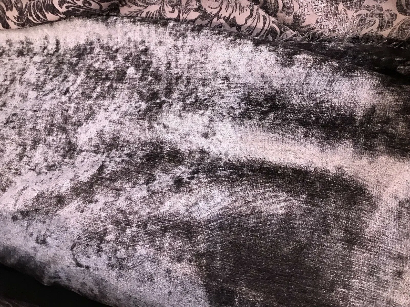 Lord Gideon Upholstery Velvet Fabric - Antique Plum- Upholstery- By The Yard