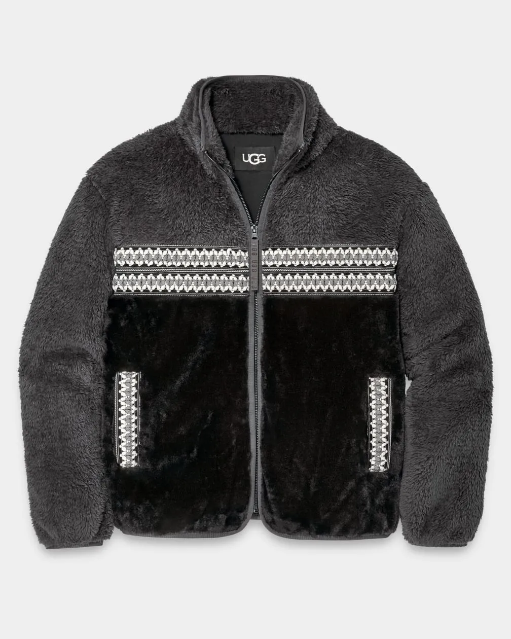 Marlene Sherpa Jacket Heritage Braid
