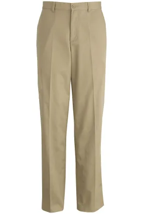 Men's Tan Utility Flat Front Chino Pant