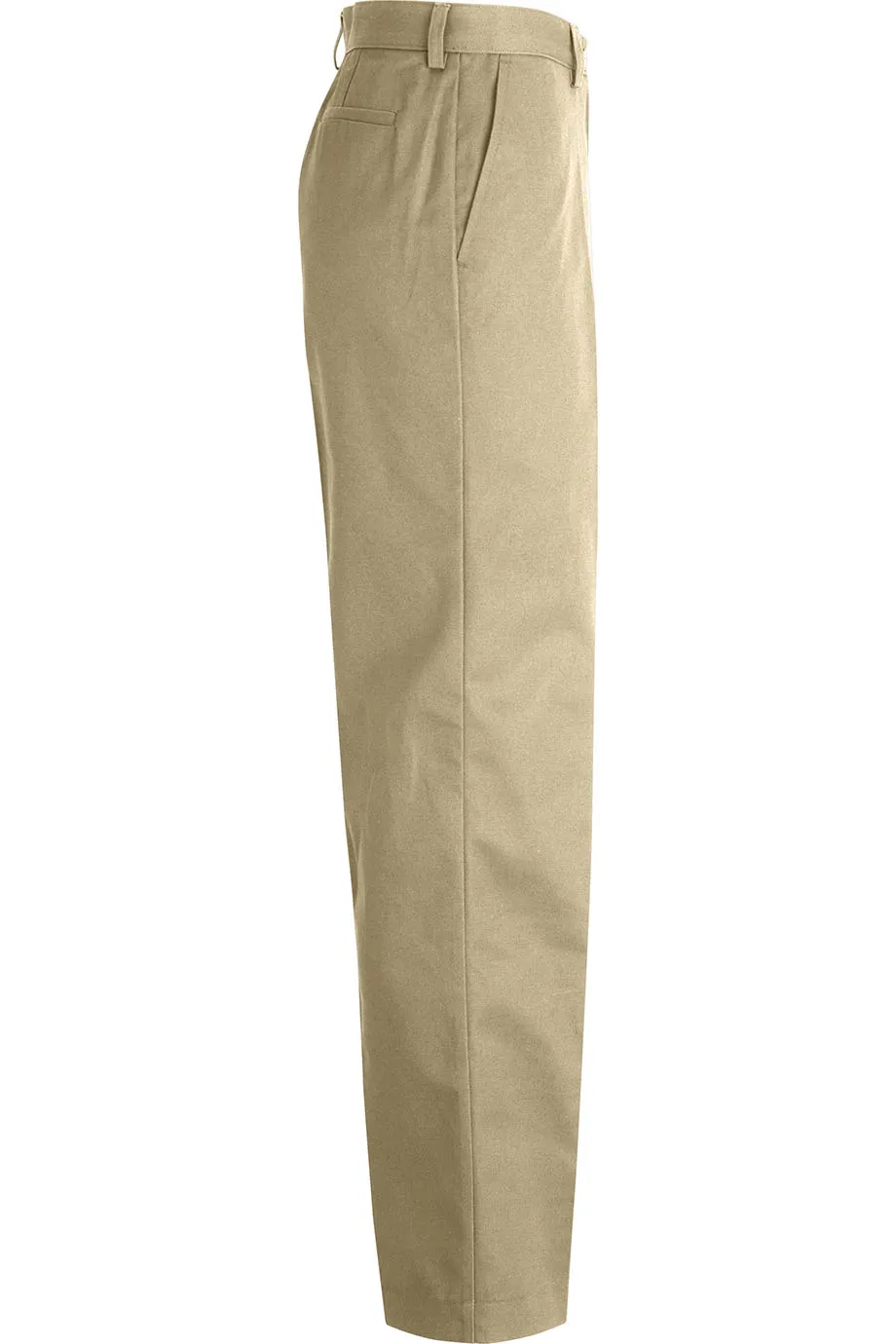 Men's Tan Utility Flat Front Chino Pant