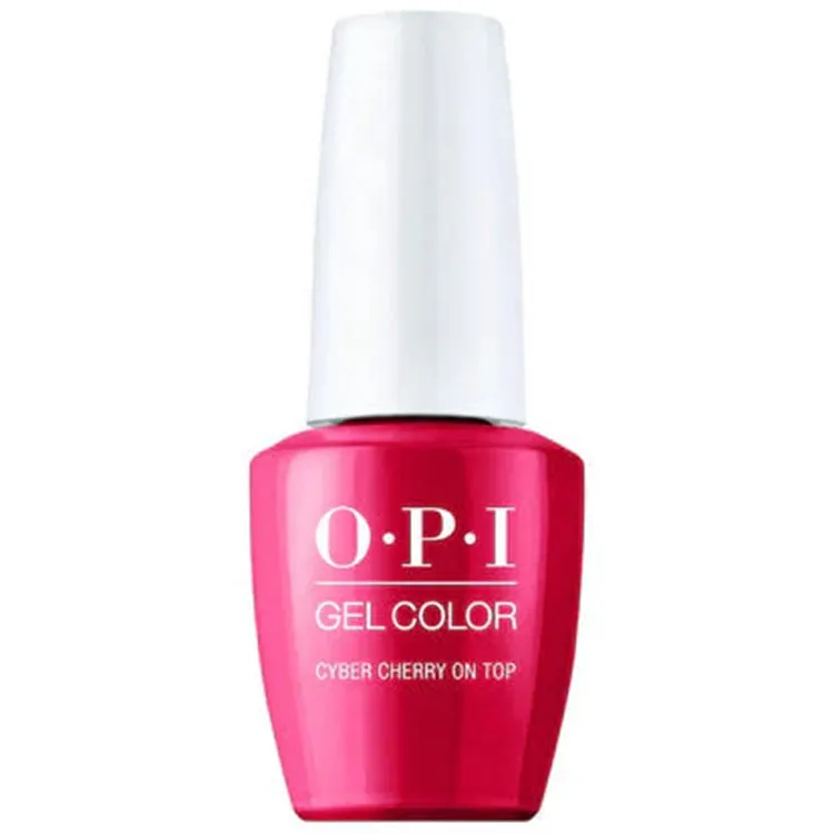 OPI GelColor Metallic Mega Mix Collection Cyber Cherry On Top 0.5 oz.