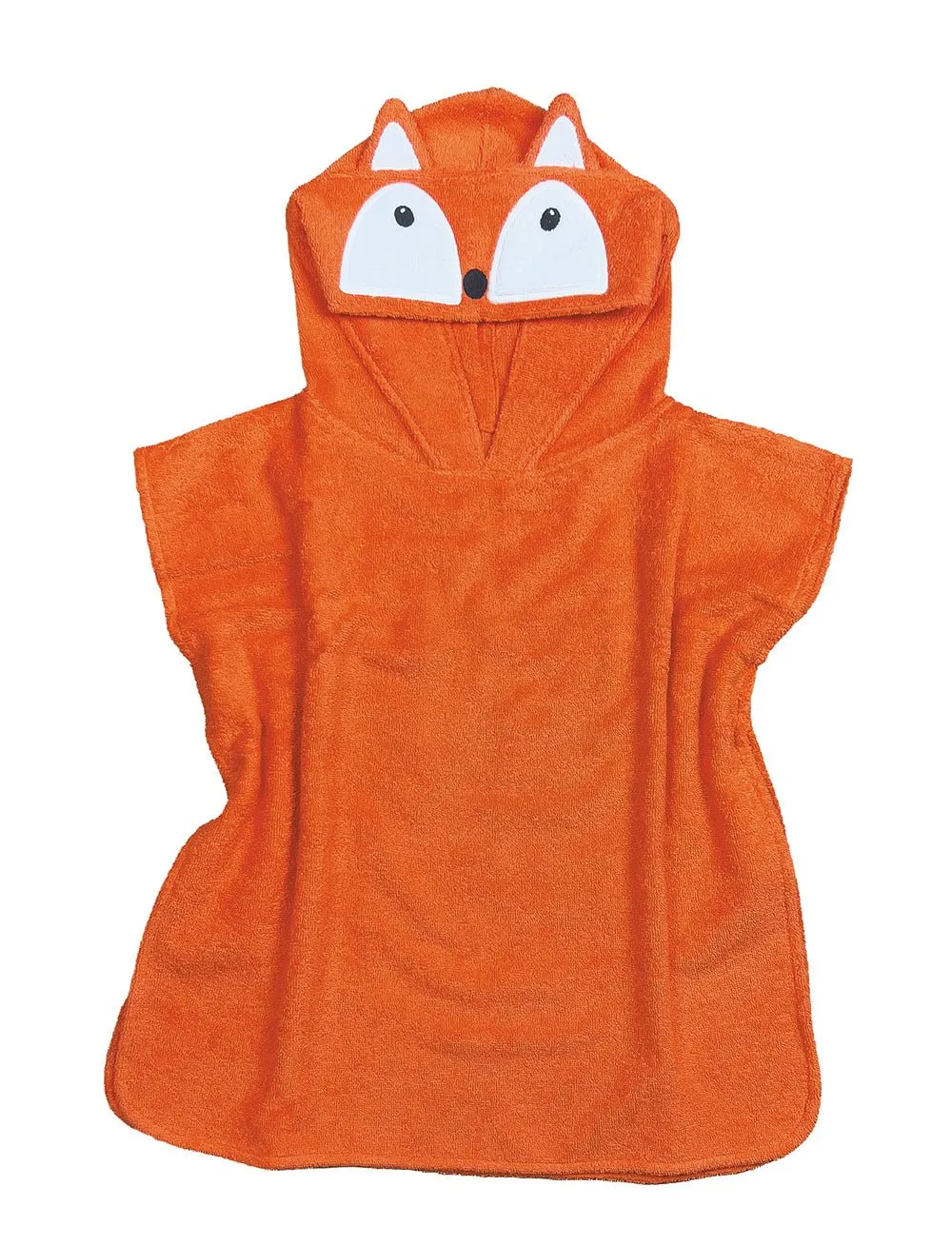 Organic Cotton Bath Poncho - Fox