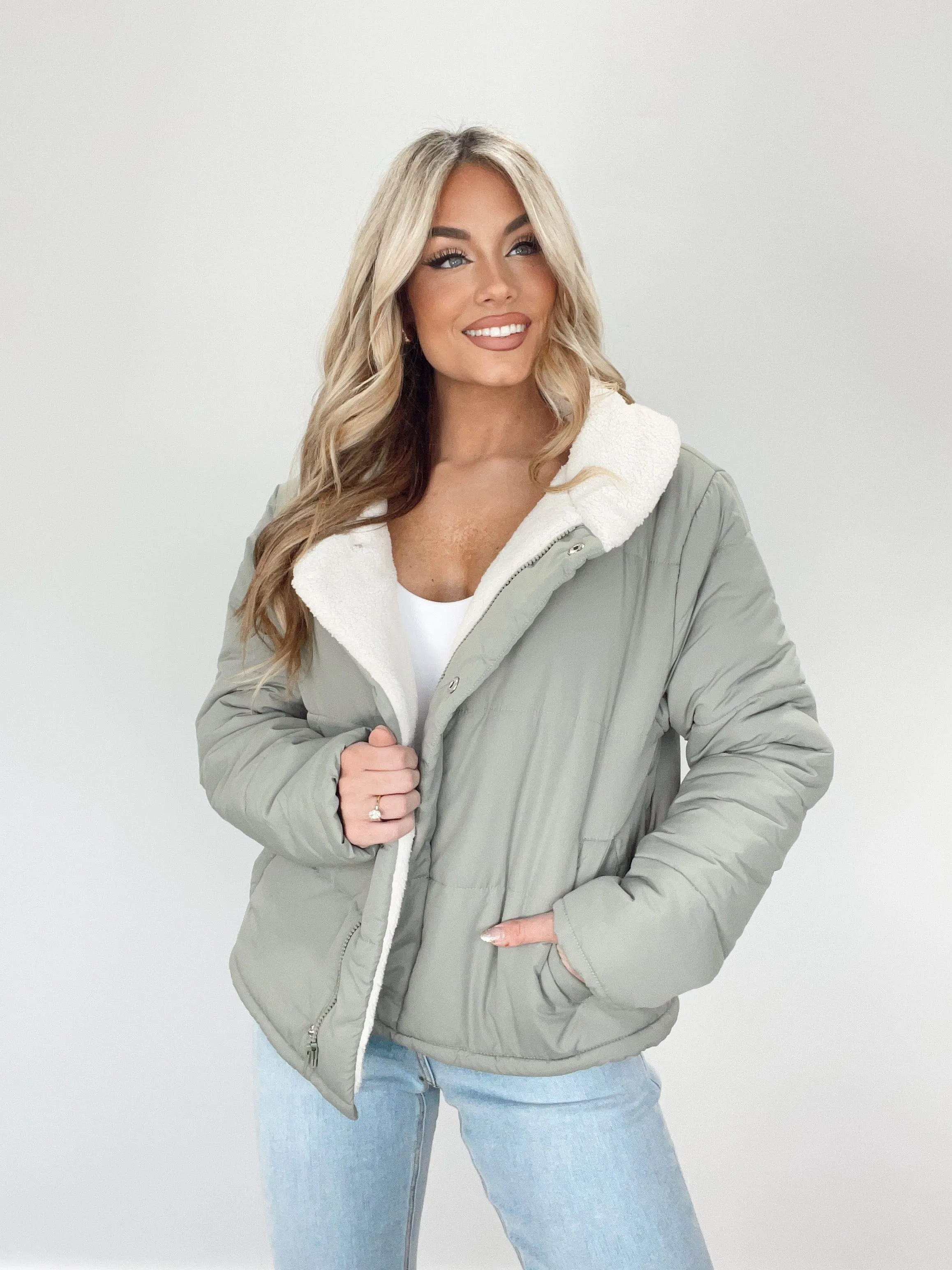 Padded Sherpa Jacket