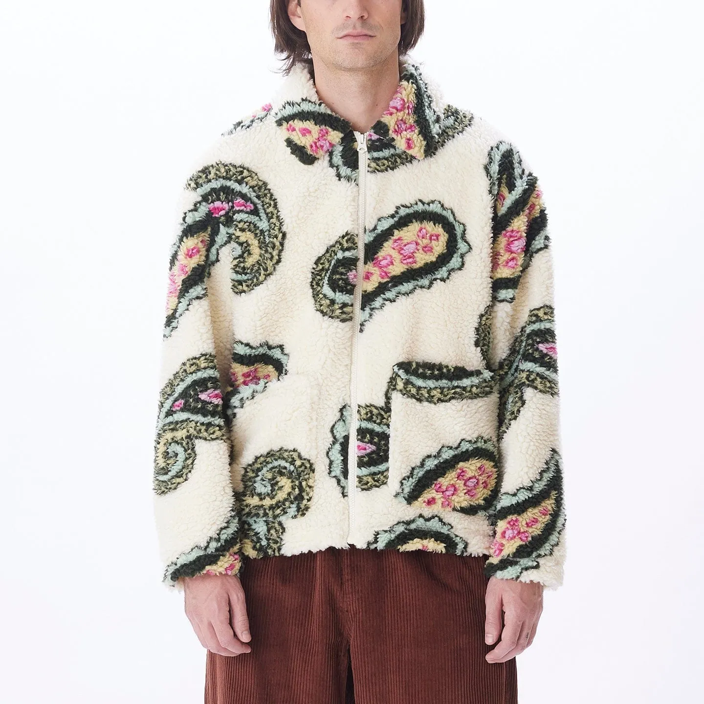 PAISLEY SHERPA JACKET