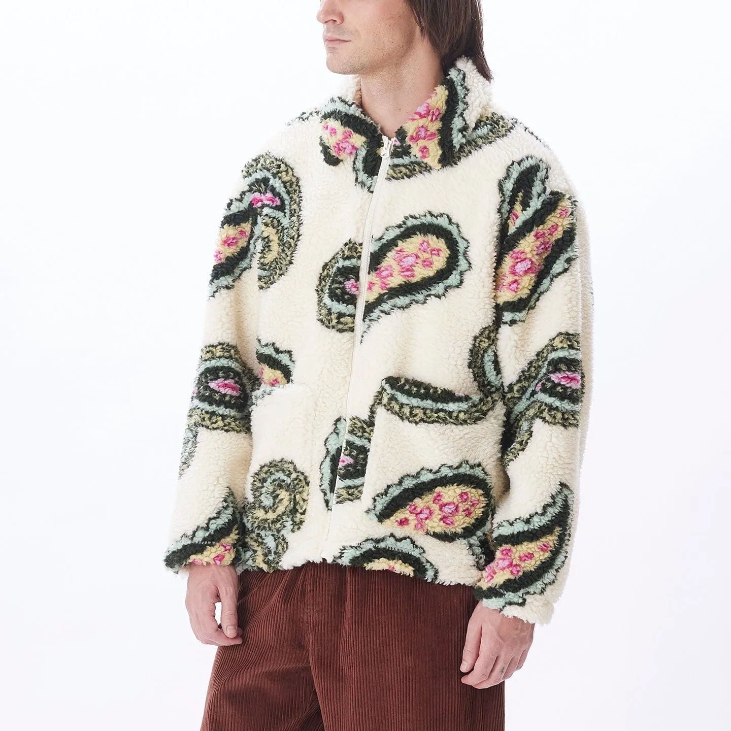 PAISLEY SHERPA JACKET