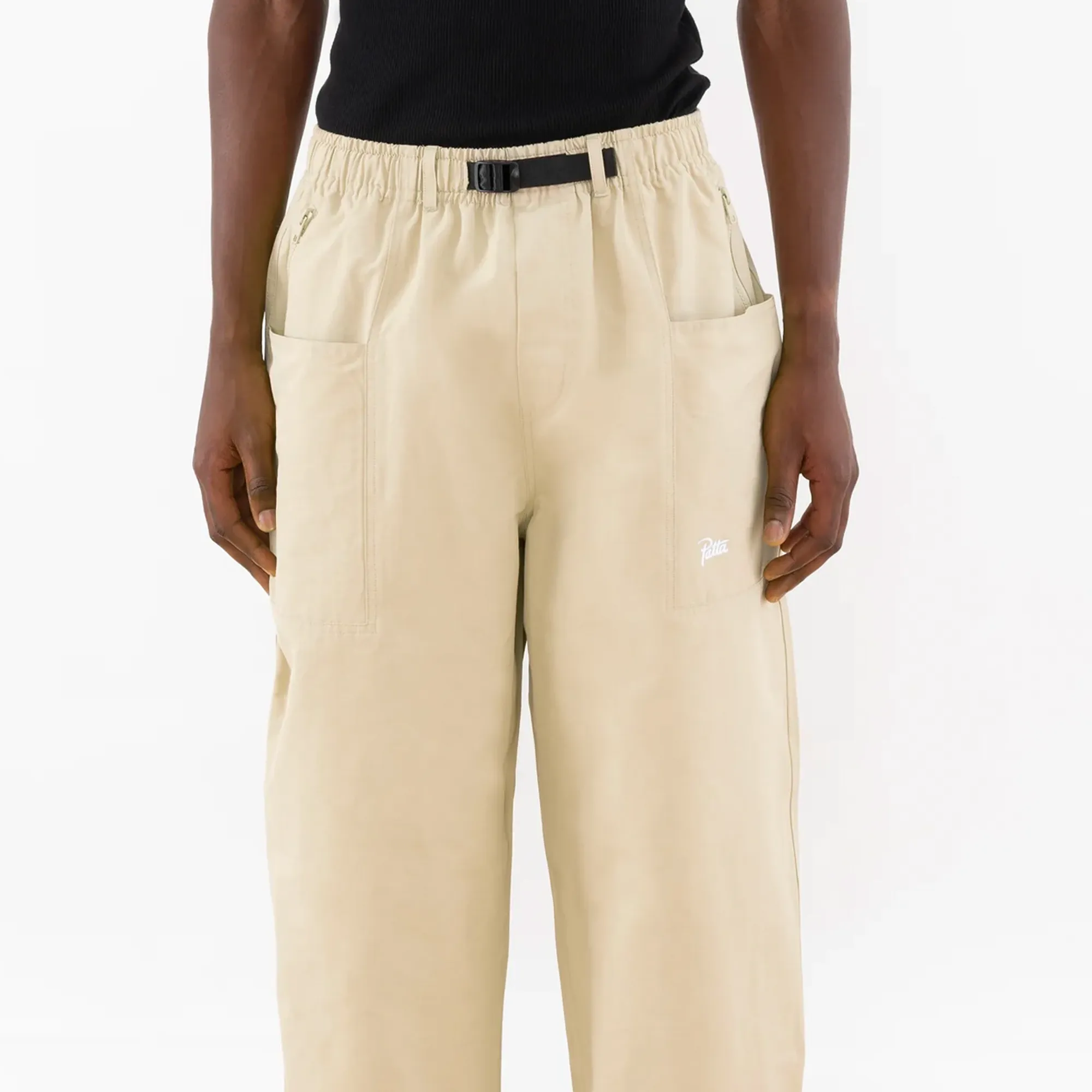 Patta Belted Tactical Chino White Pepper