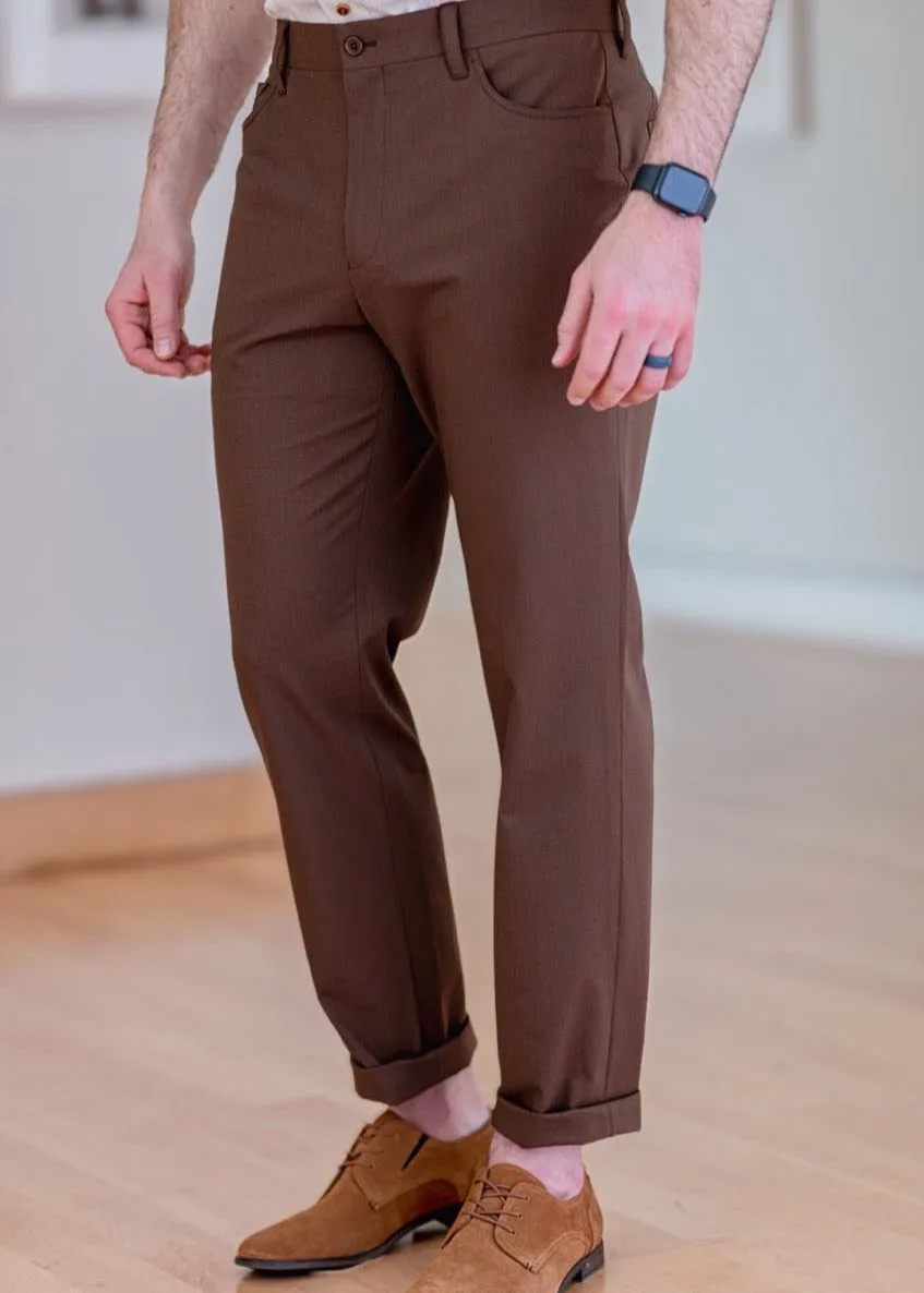 Performance Pants - Dark Brown