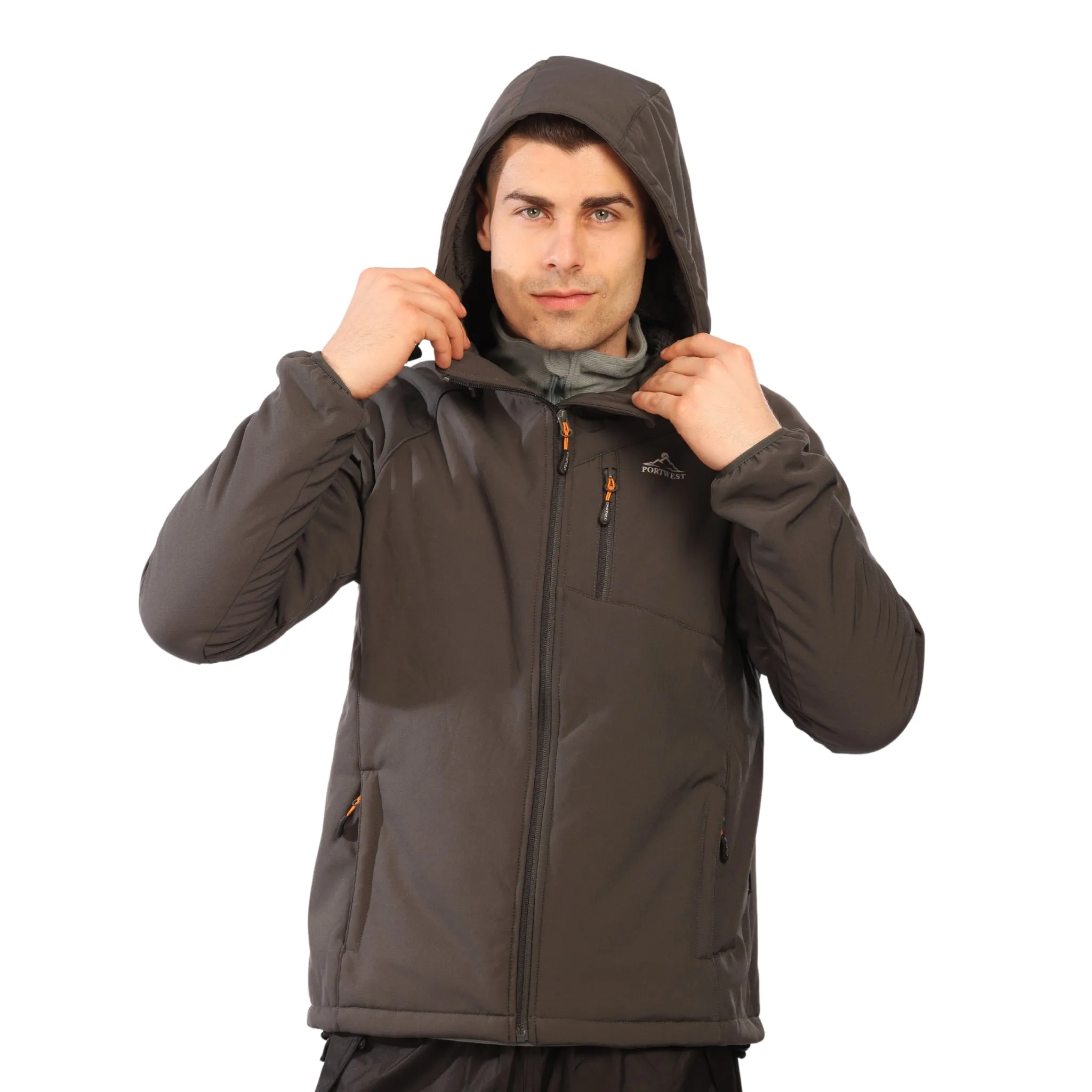 Portwest Mens Rockfleet Sherpa Softshell Jacket