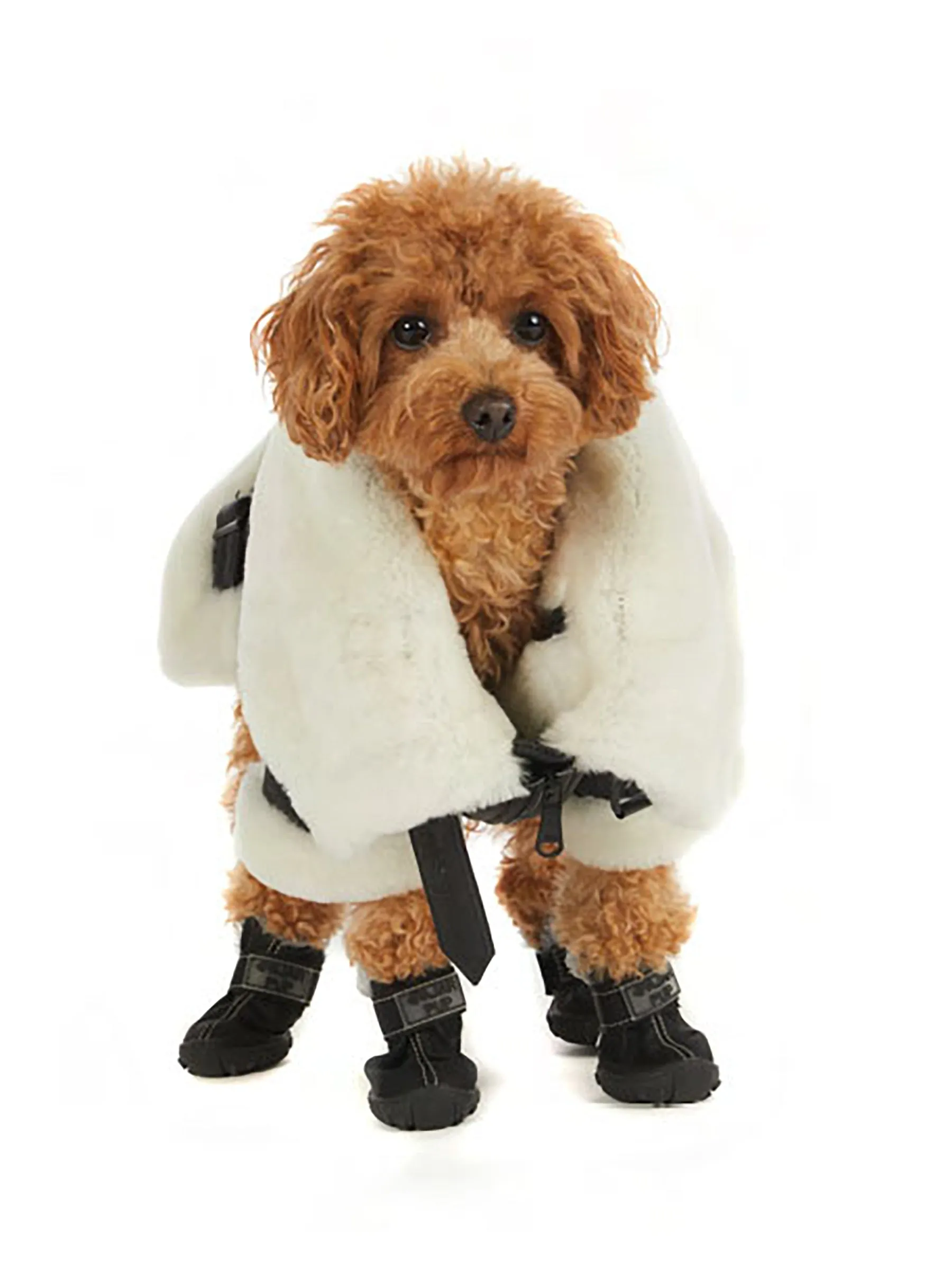 Preston Luxury Faux Shearling Coat for Dogs