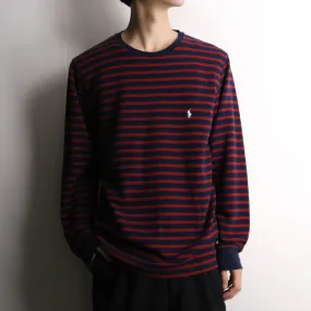 "POLO Ralph Lauren"  border design thermal knit