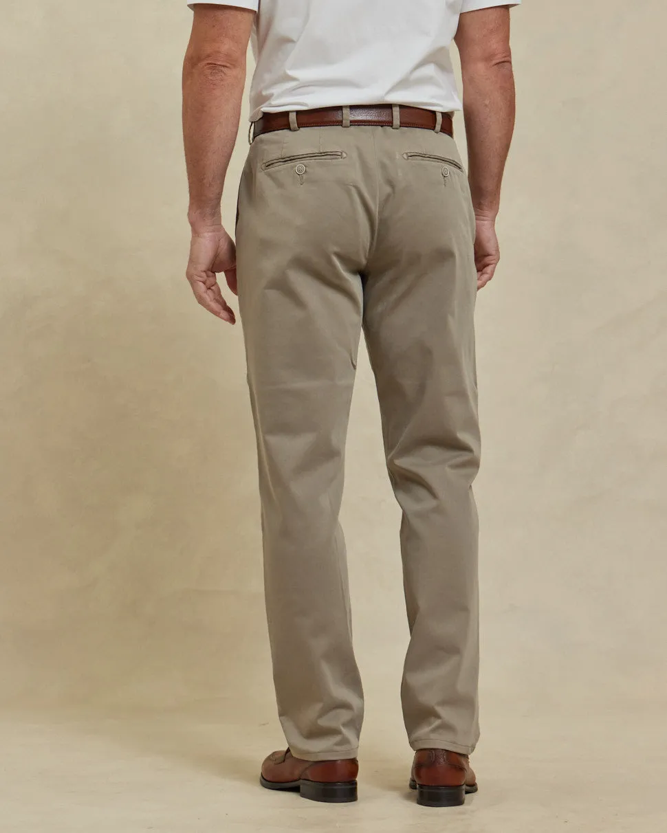 R51 Pant - Flex Terry Comfort Stretch Chino - Taupe