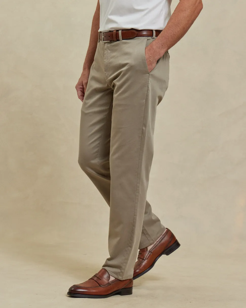 R51 Pant - Flex Terry Comfort Stretch Chino - Taupe