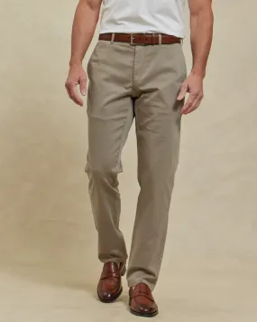 R51 Pant - Flex Terry Comfort Stretch Chino - Taupe