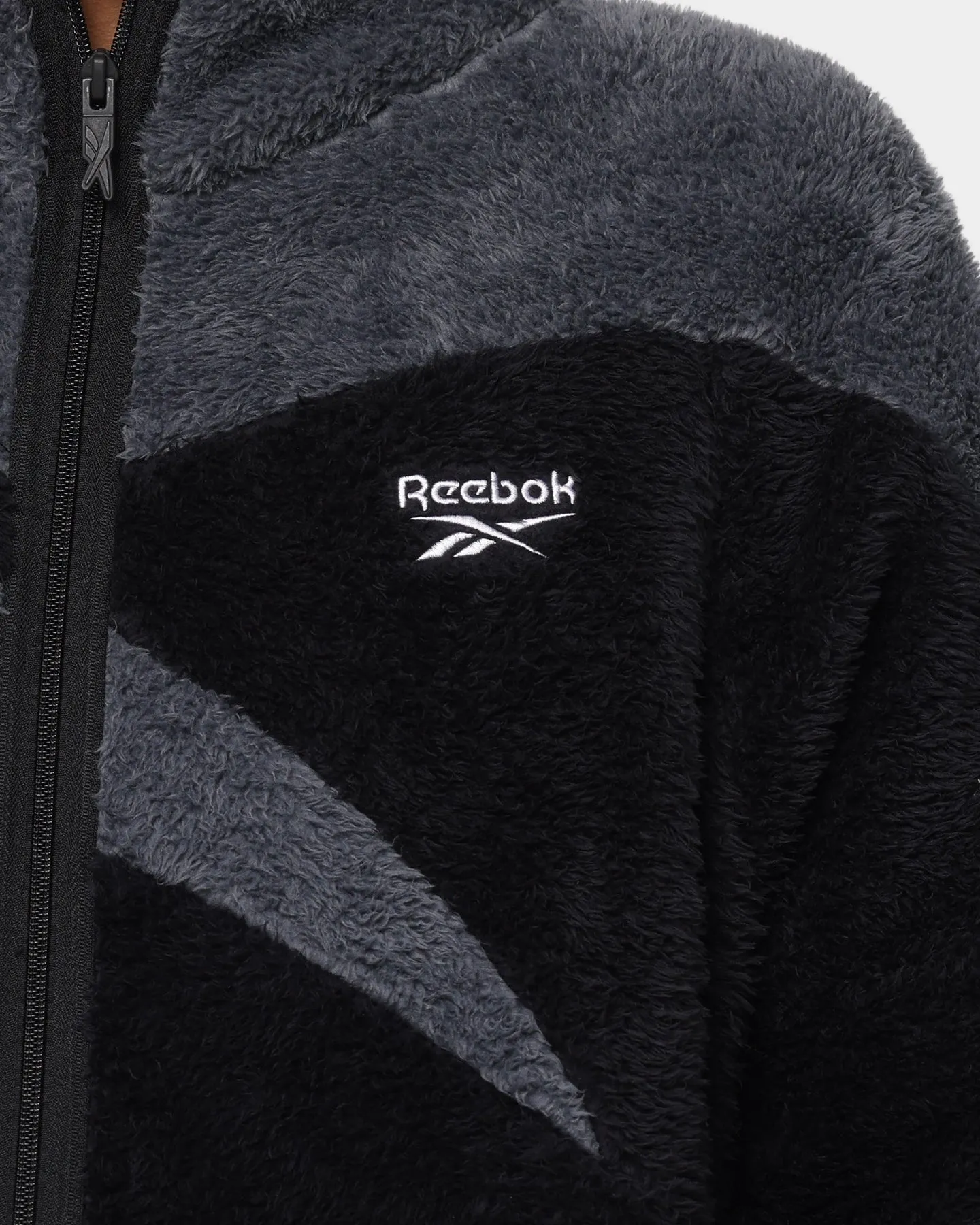 Reebok Classics Sherpa Track Jacket Black