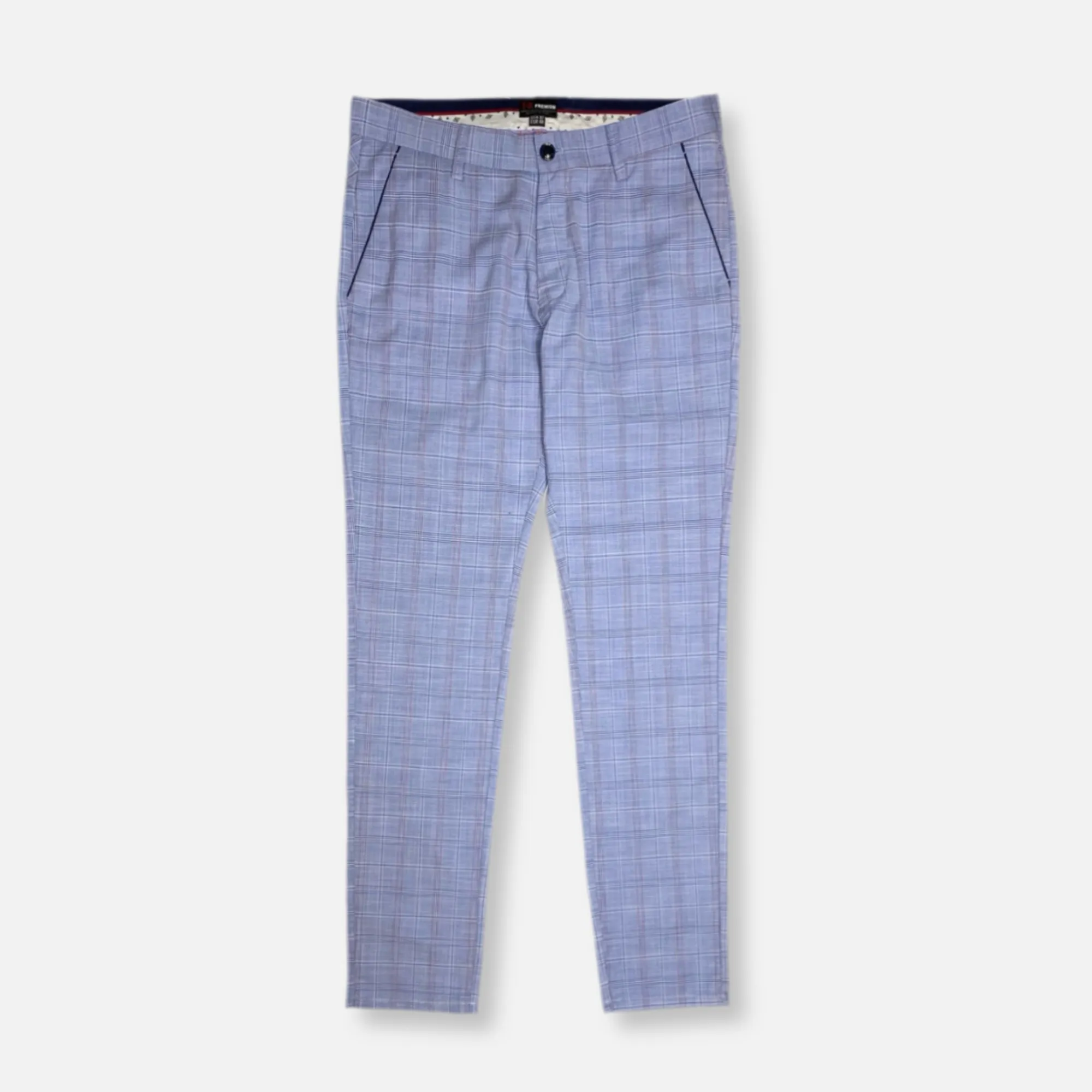 Remi Slim Fit Plaid Pants