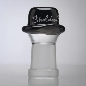 Sheldon Black - 18mm Derby Black Top Dome