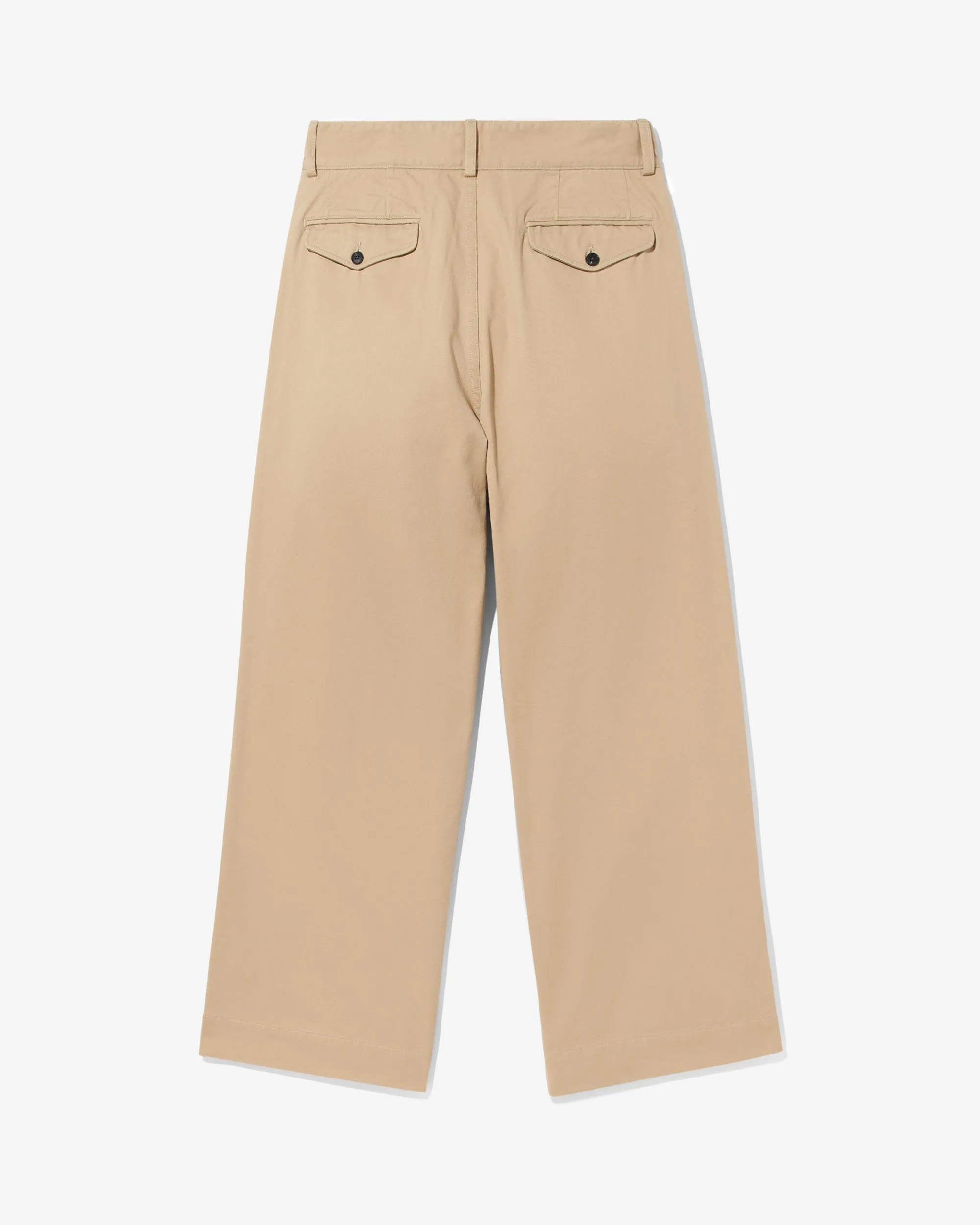 Single-Pleat Baggy Chino