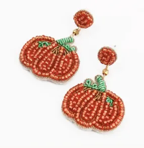 Smashing Pumpkin Earrings