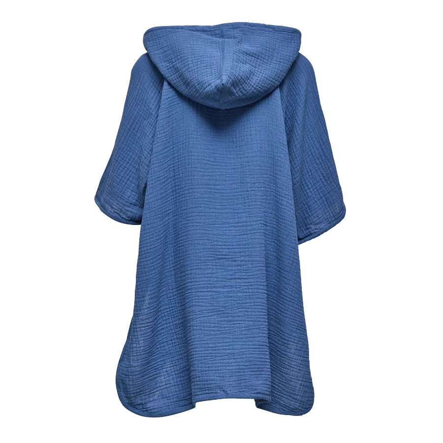 Snapper Rock Beach Poncho B19006 - Denim Blue