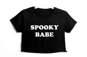 Spooky Babe Crop Top