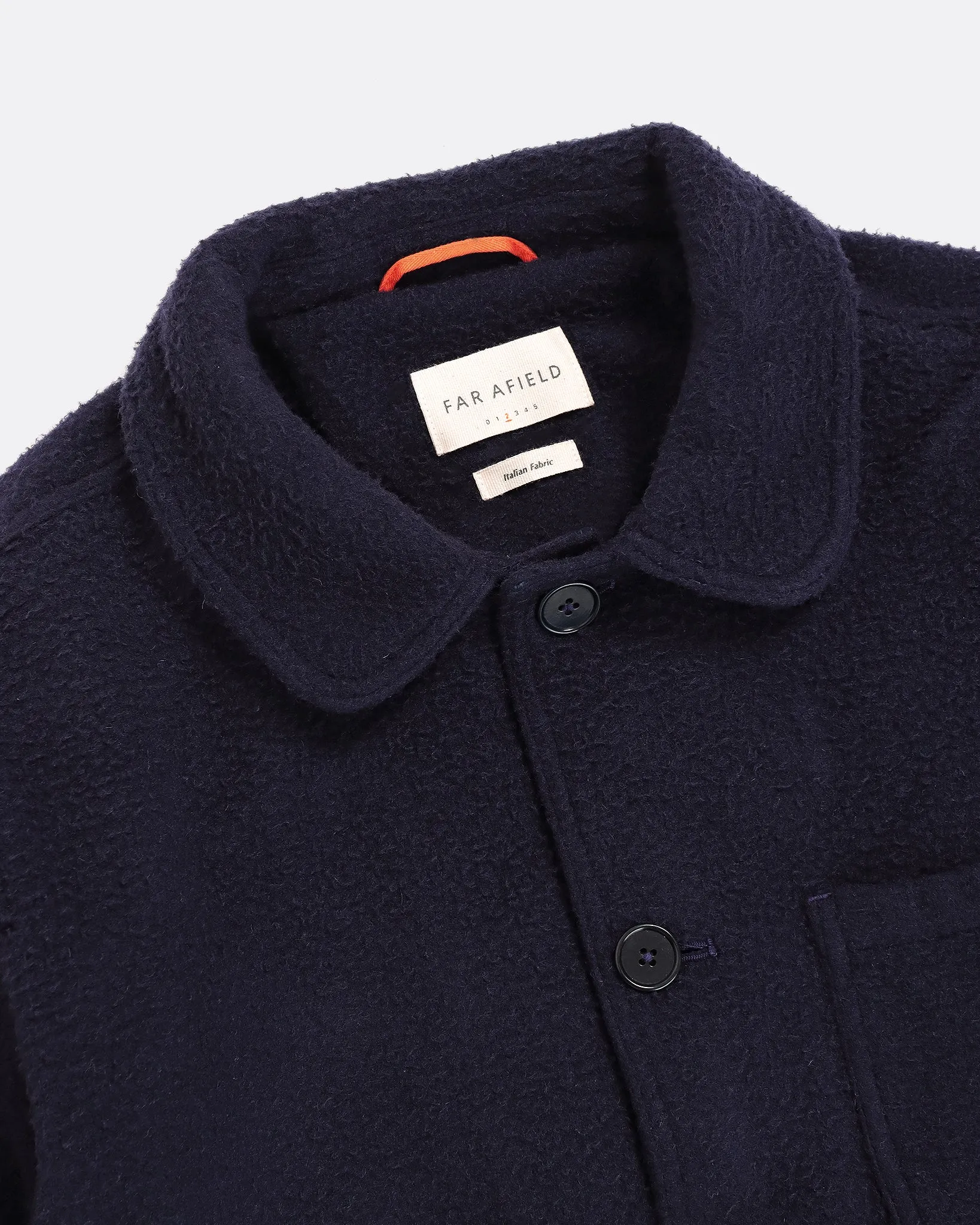 Station Jacket - Navy Iris Tuscan Pile