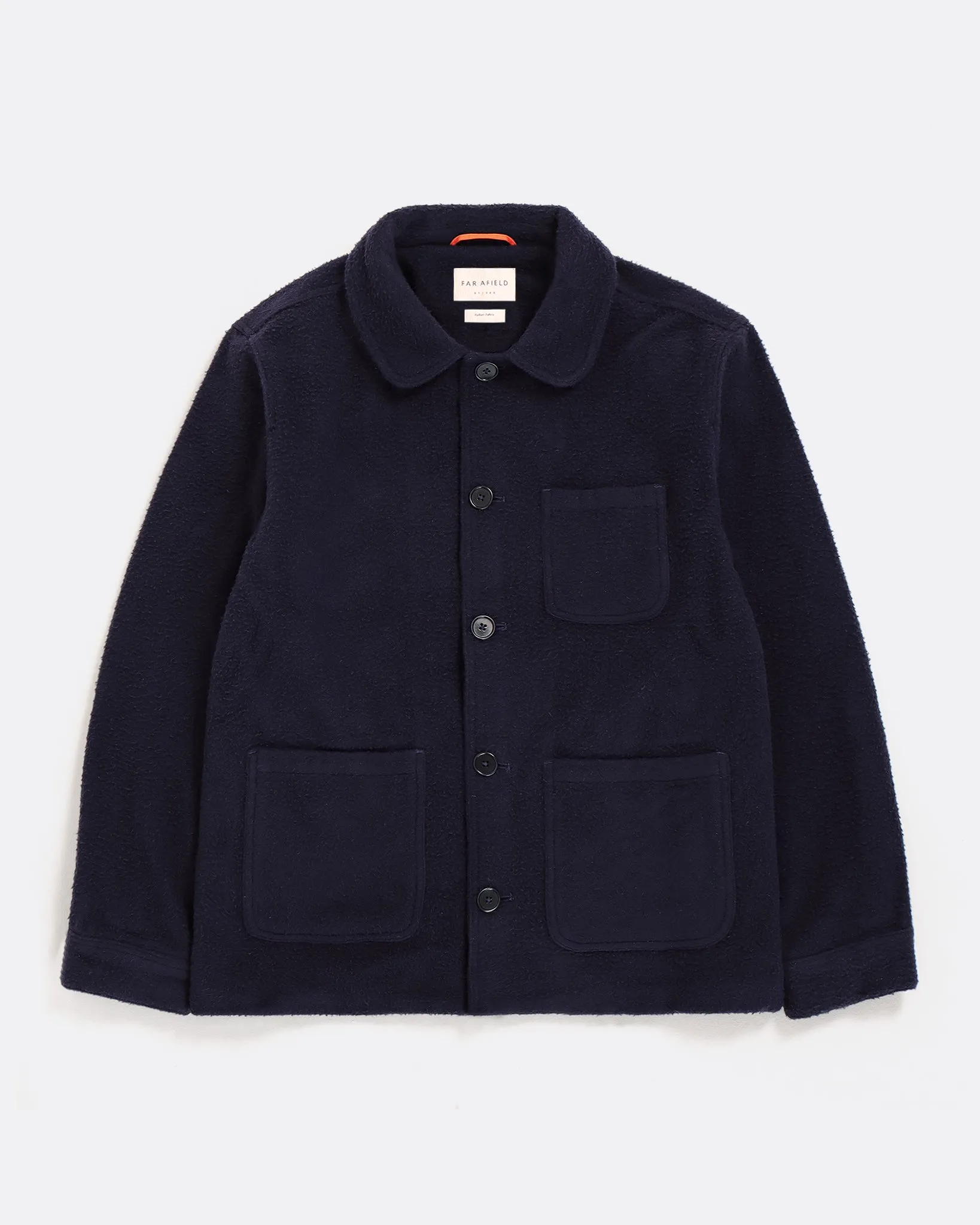 Station Jacket - Navy Iris Tuscan Pile