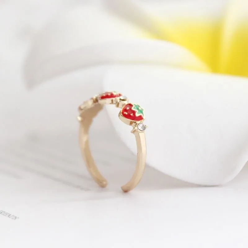 Strawberry Babe Ring