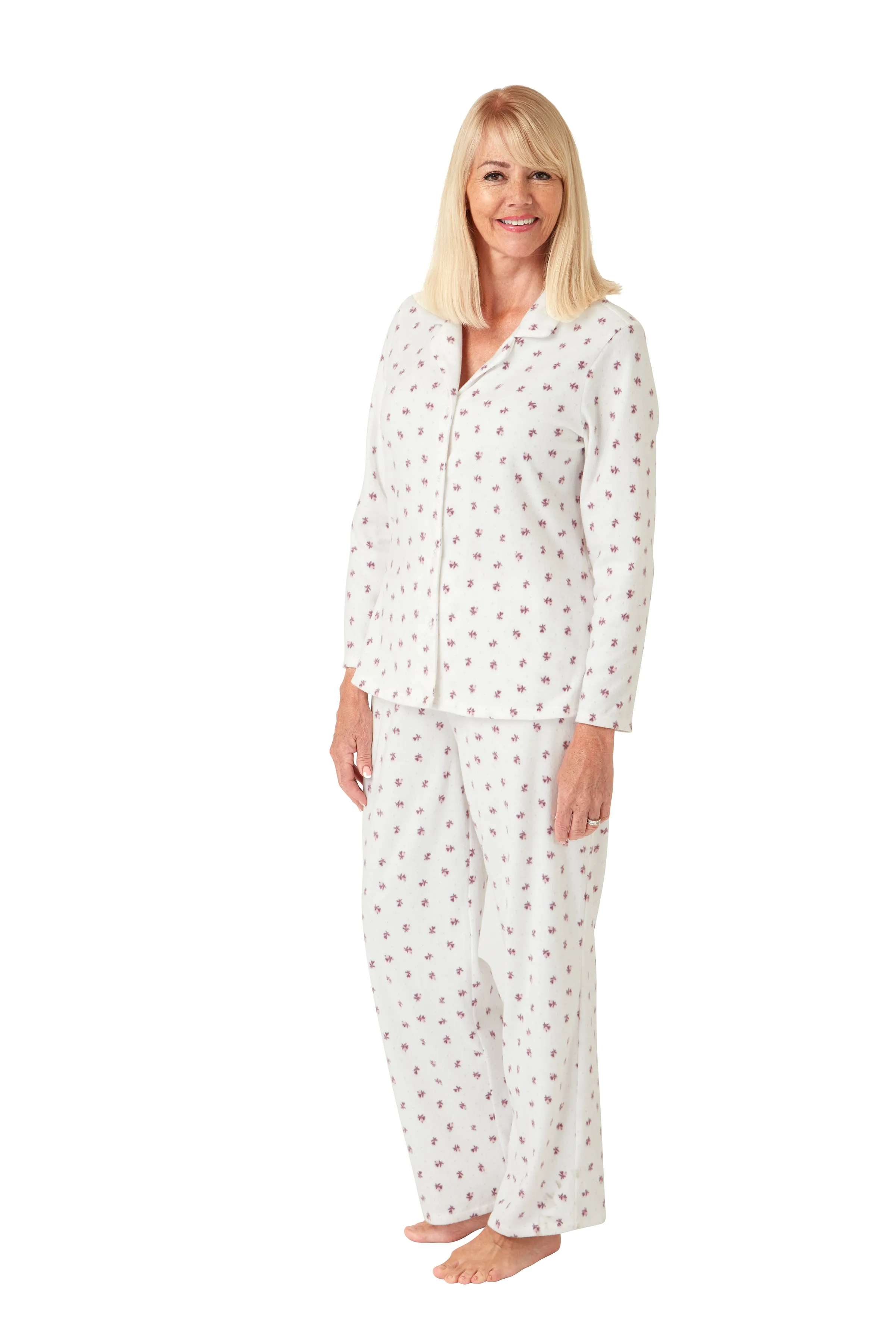 Supersoft Micro-fleece Traditional Style Pyjamas