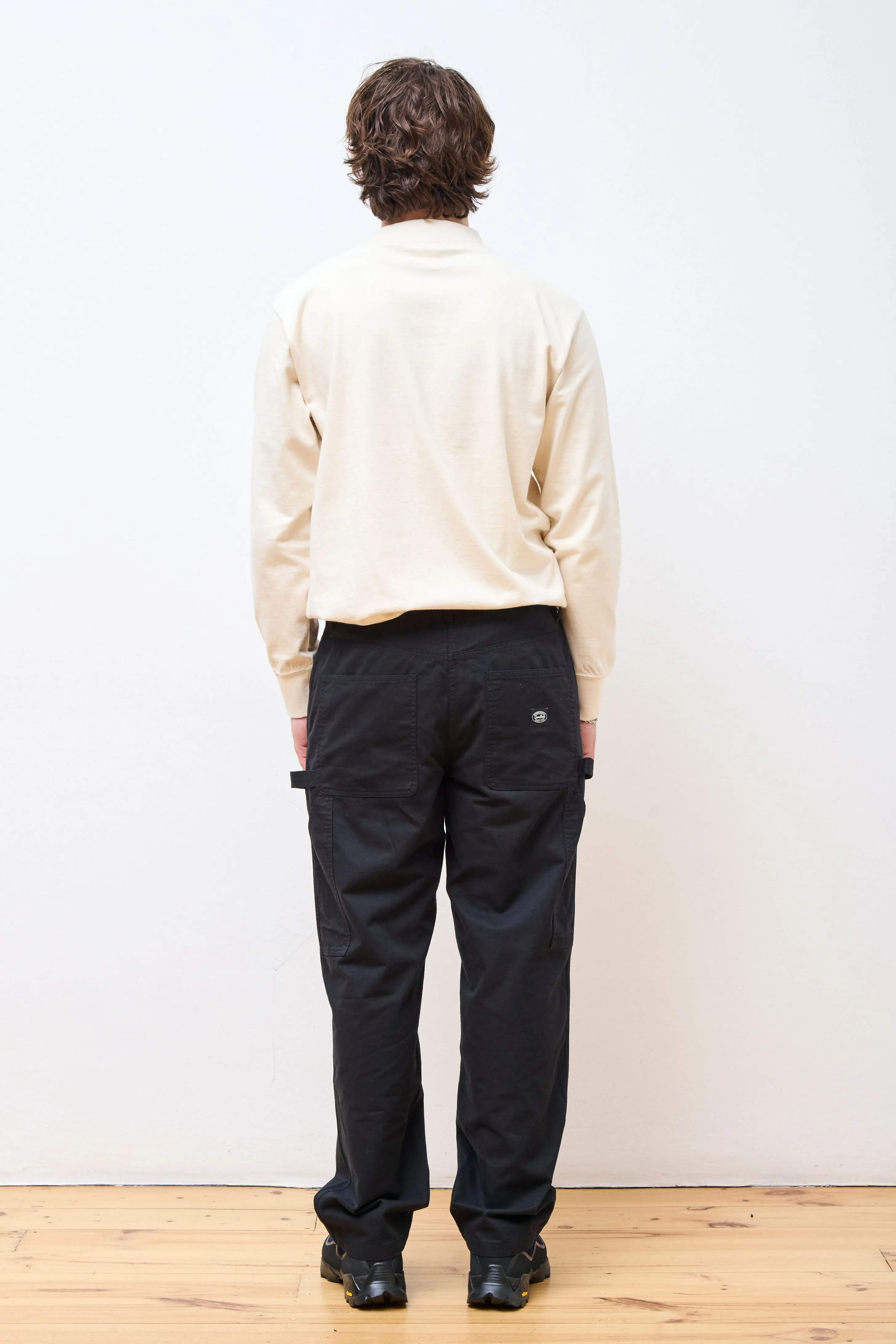 TAKIBI Chino Wide Pants Black