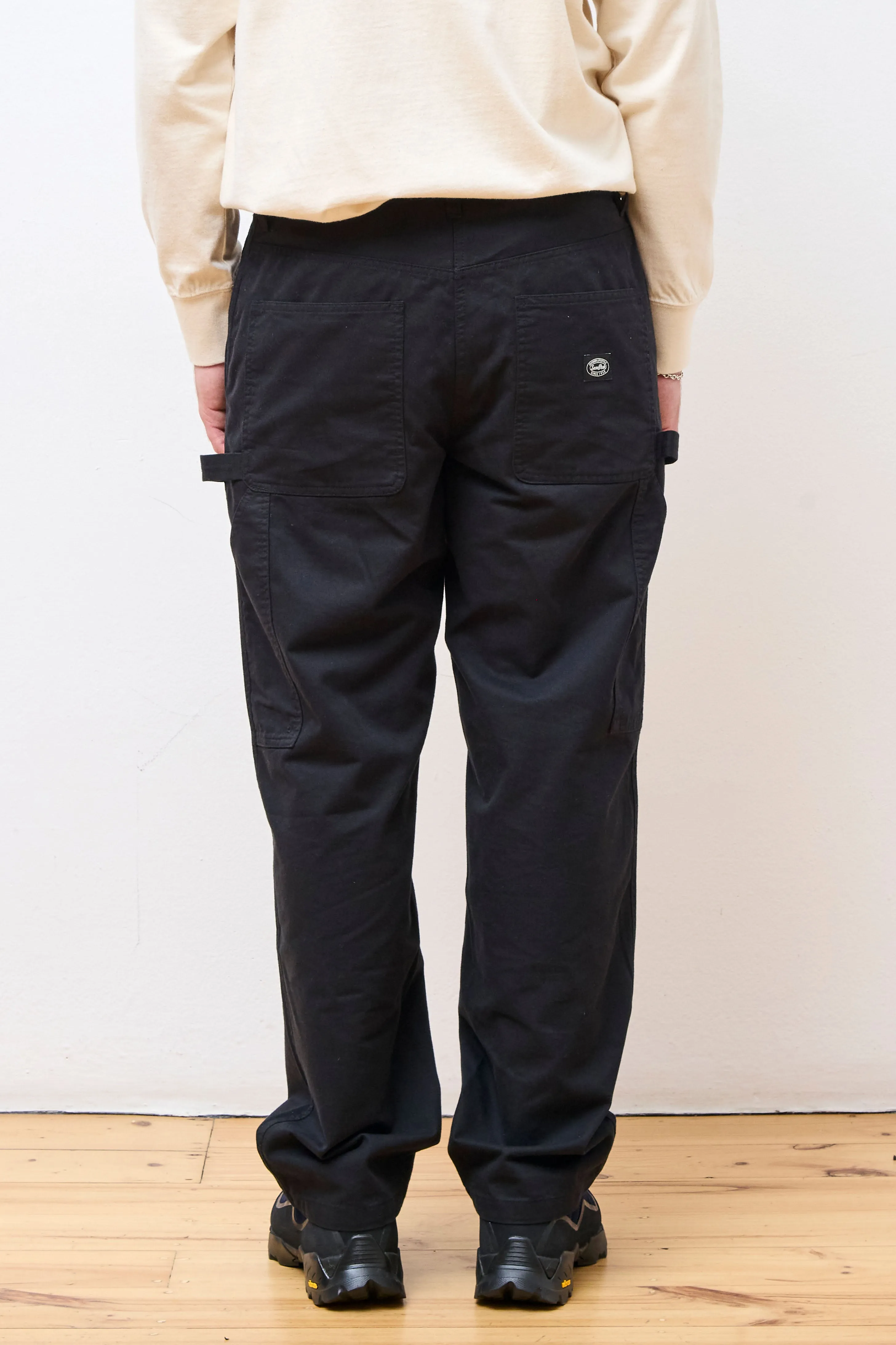 TAKIBI Chino Wide Pants Black