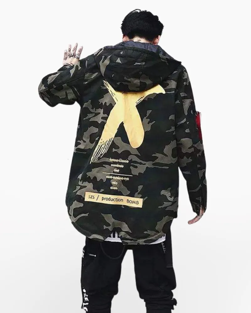 Techwear Urban Camo Jacket