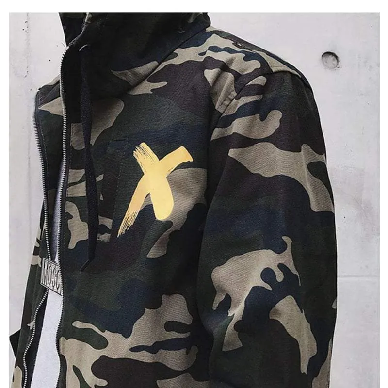 Techwear Urban Camo Jacket