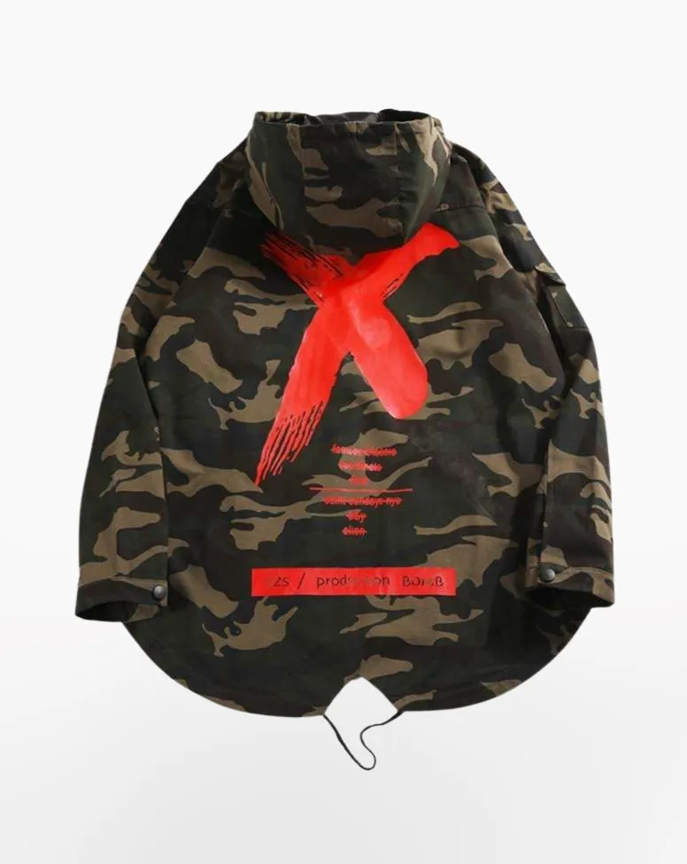 Techwear Urban Camo Jacket