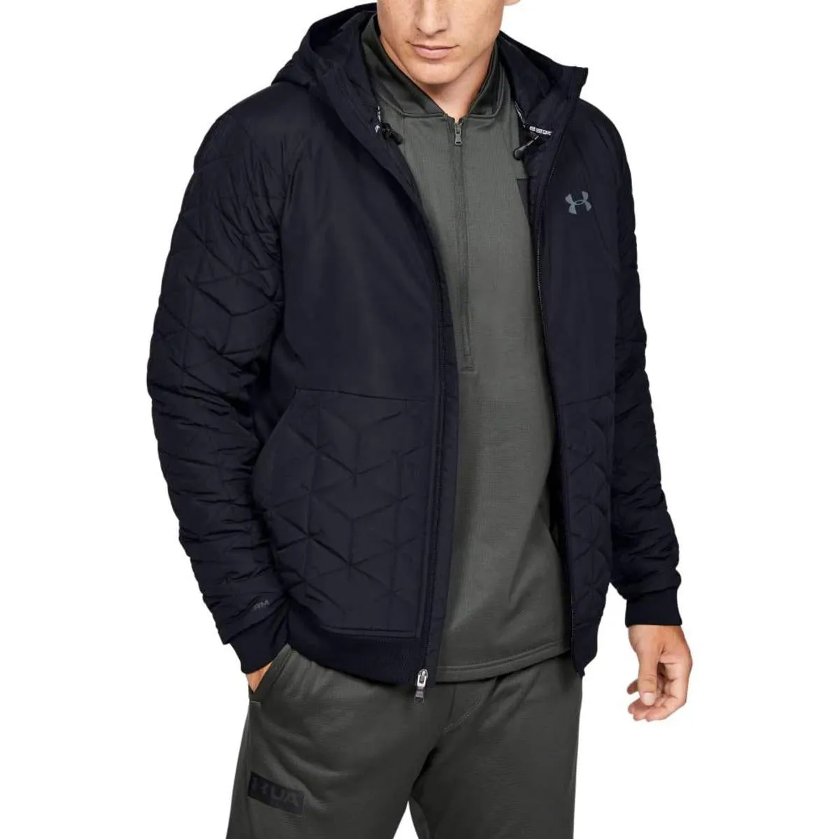 Under Armour Men's ColdGear Reactor Performance Hybrid Jacket