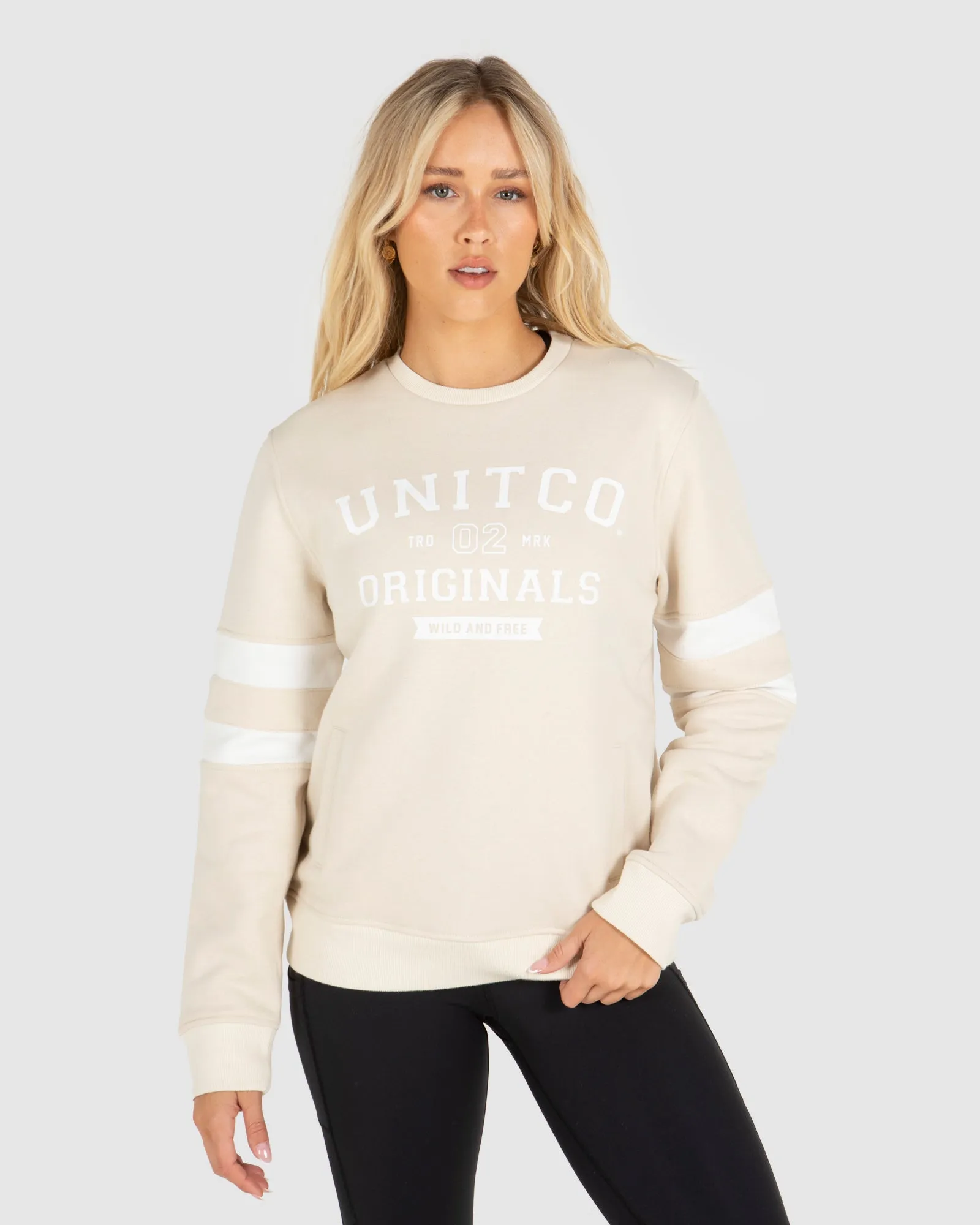 UNIT Ladies College Crew Sweater