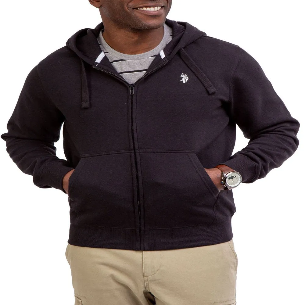 U.S. Polo Assn. Men's Fleece Full Zip  Hoodie