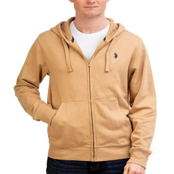 U.S. Polo Assn. Men's Fleece Full Zip  Hoodie