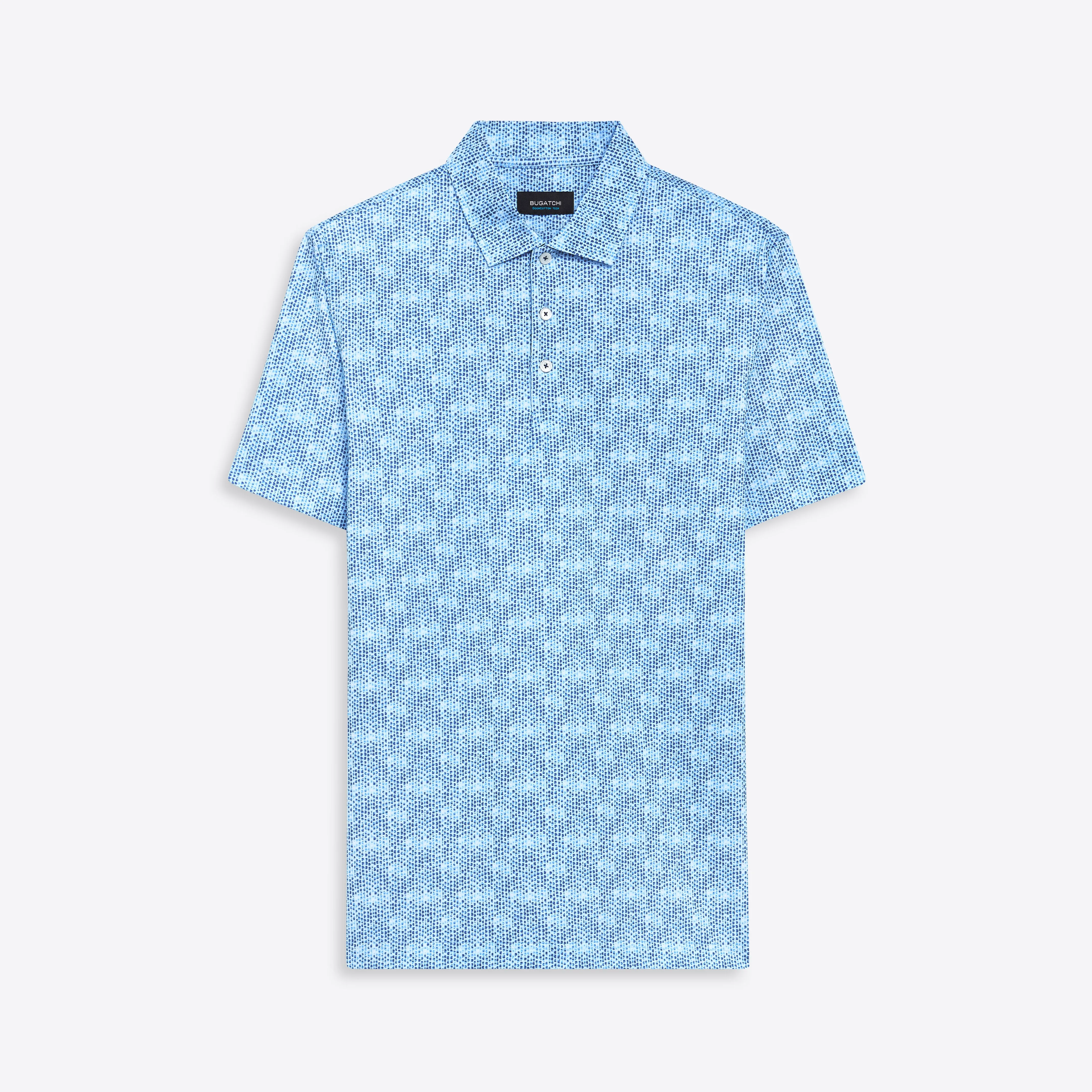 VICTOR Abstract Print OoohCotton Polo