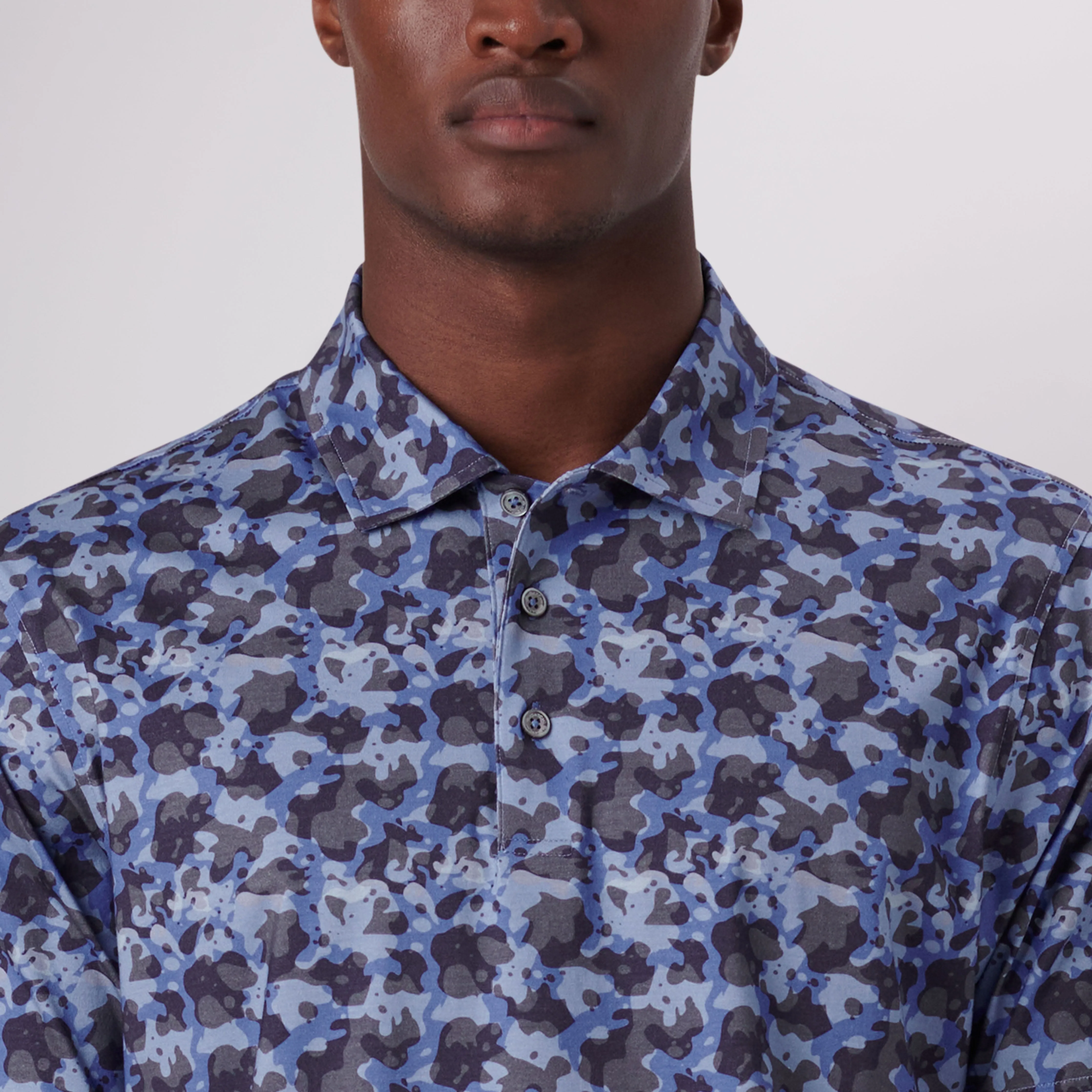 Victor Camouflage Print OoohCotton Polo