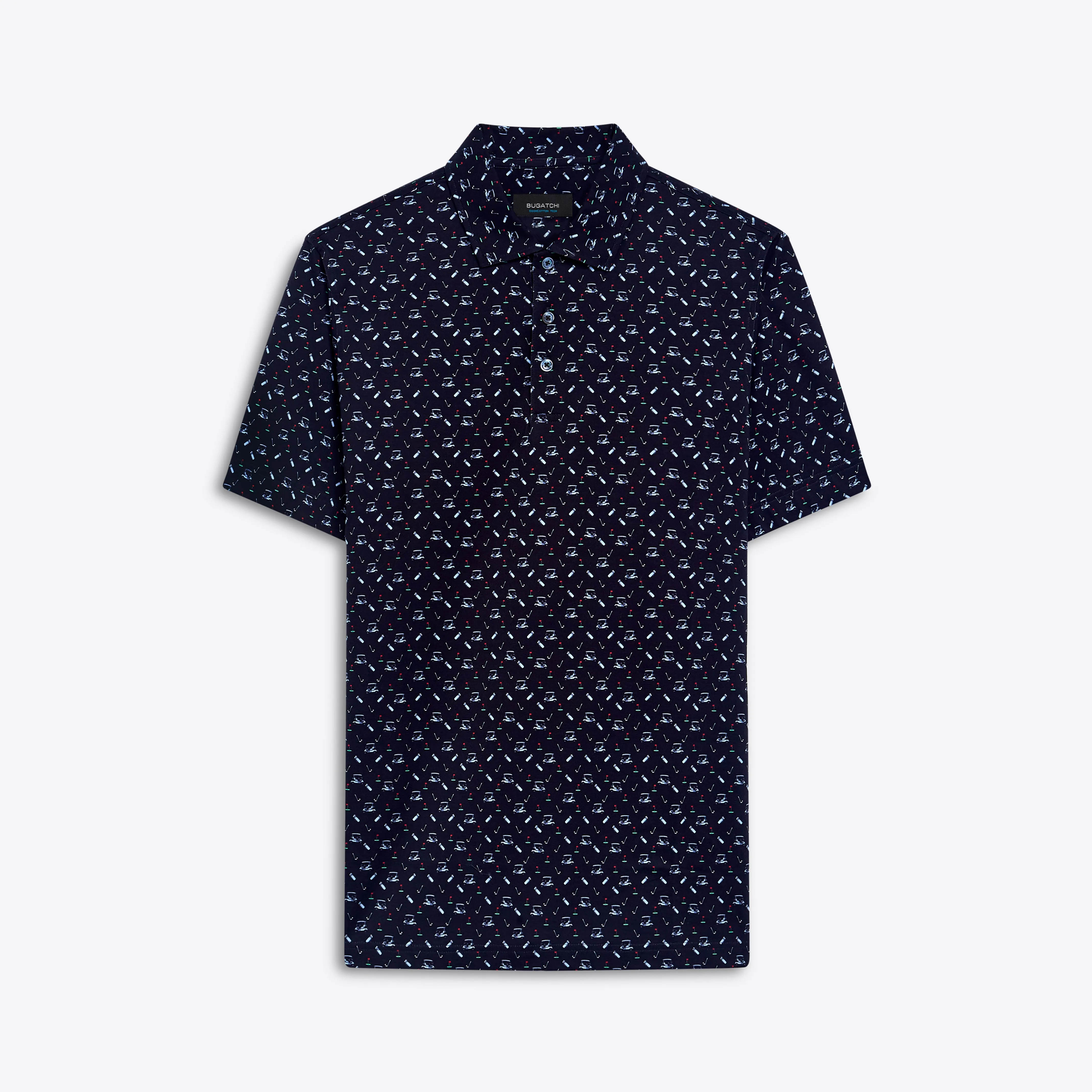 VICTOR Golf Print OoohCotton Polo