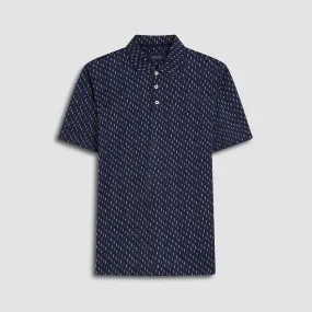 Victor Golf Swing Print OoohCotton Polo