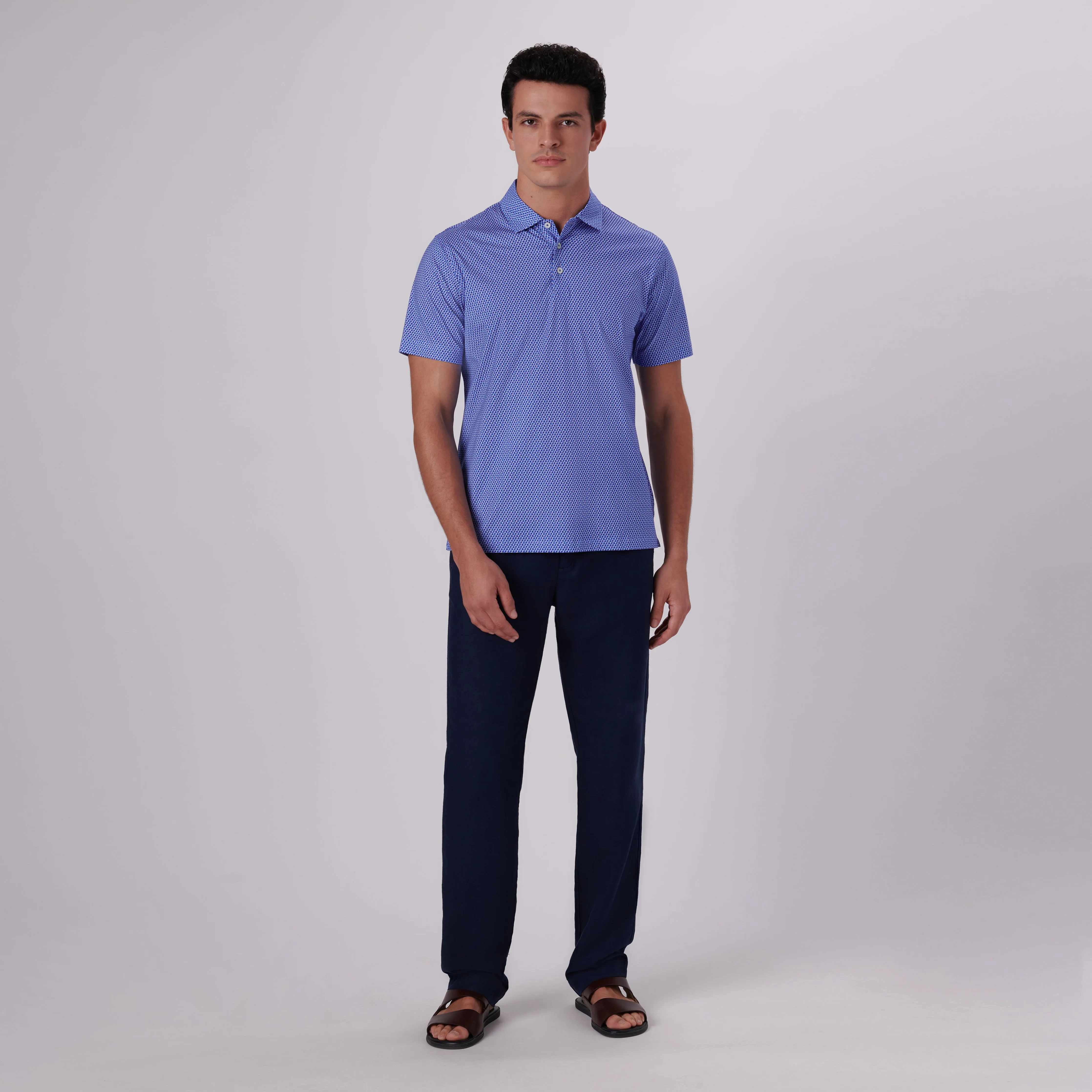 Victor Illusion Print OoohCotton Polo