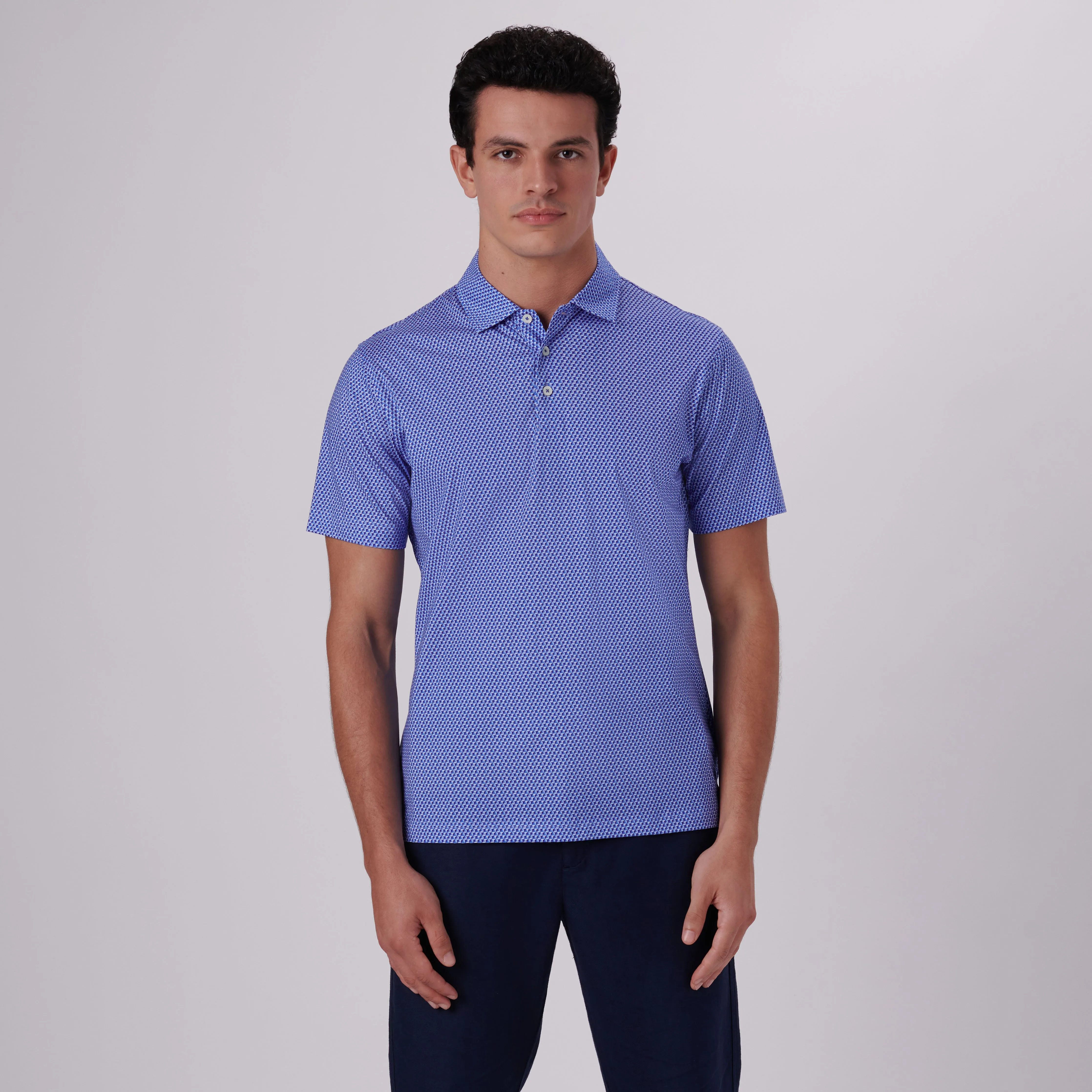 Victor Illusion Print OoohCotton Polo