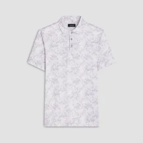 Victor Leaf Print OoohCotton Polo